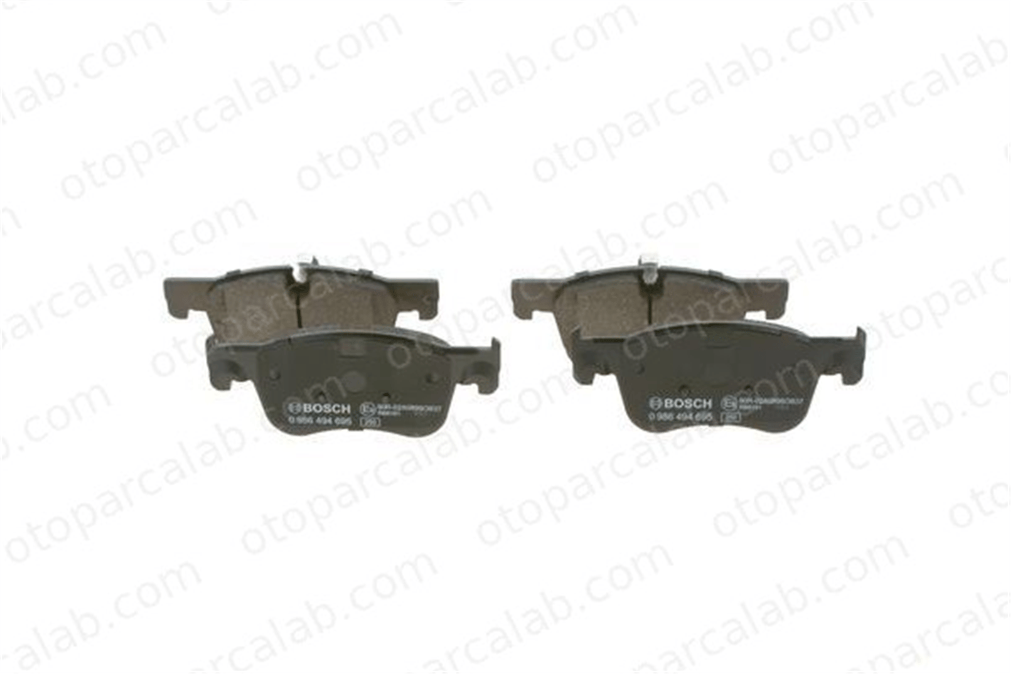 BOSCH 0 986 494 695 Fren Disk Balata Ön CITROËN C4 PICASSO II GRAND C4 SPACETOURER 1609898380 1647853080