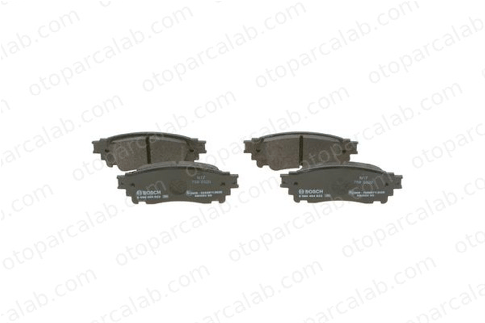 BOSCH 0 986 494 822 Fren Disk Balata Ön LEXUS NX 446678020 44667801079