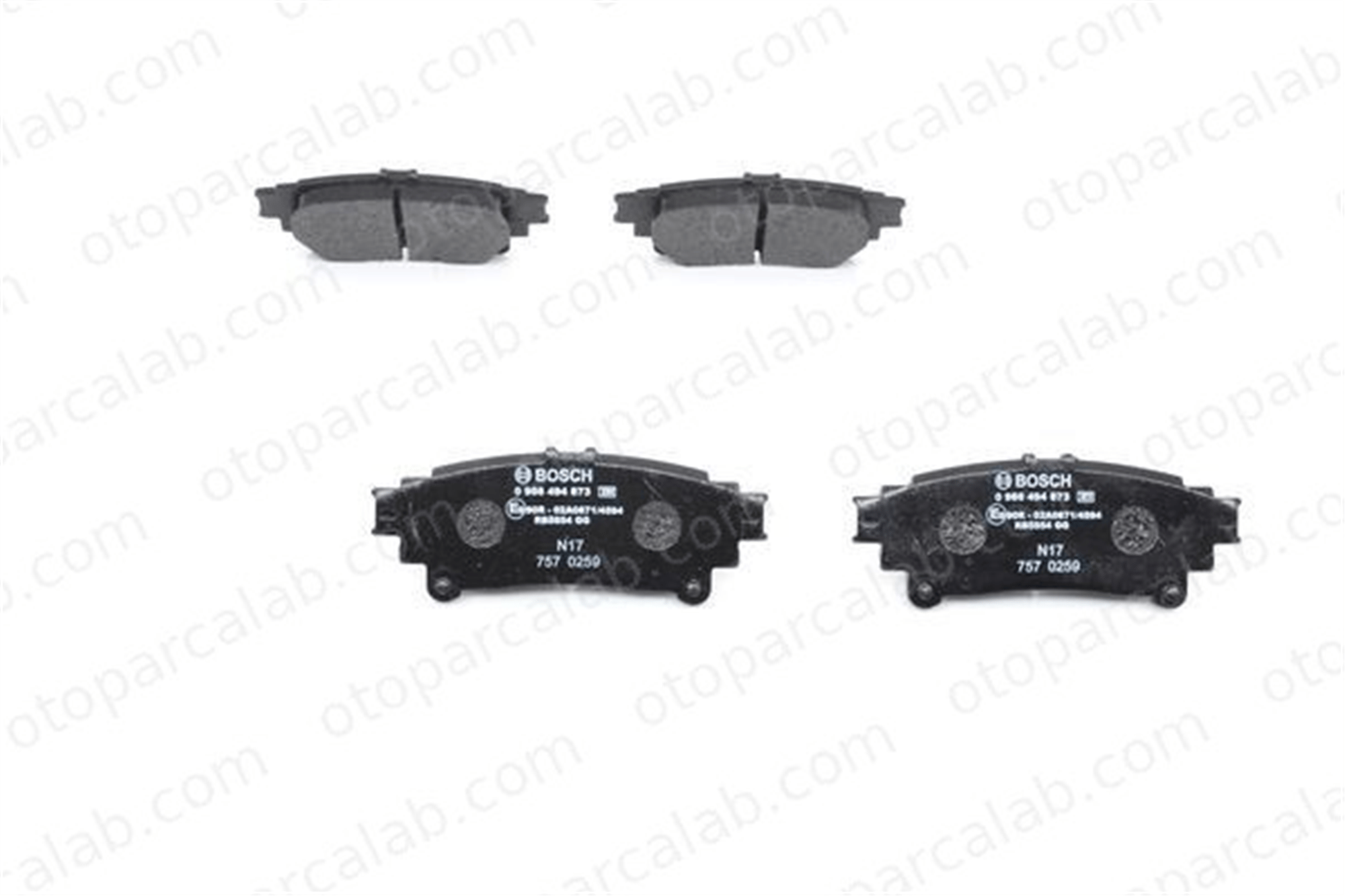 BOSCH 0 986 494 873 Fren Disk Balata Arka LEXUS GS RC 48130 44660E010