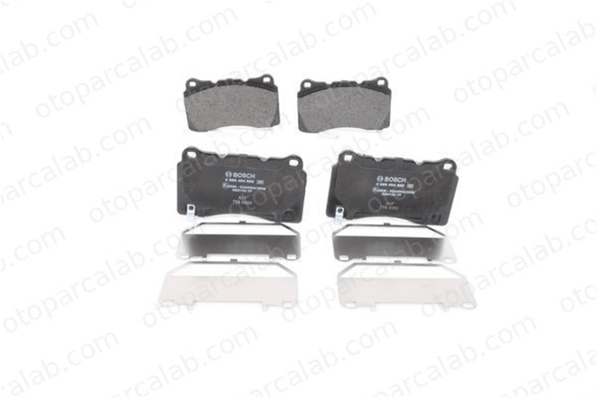 BOSCH 0 986 494 880 Fren Disk Balata Ön CHEVROLET CAMARO TESLA MODEL S 22791925 22866931