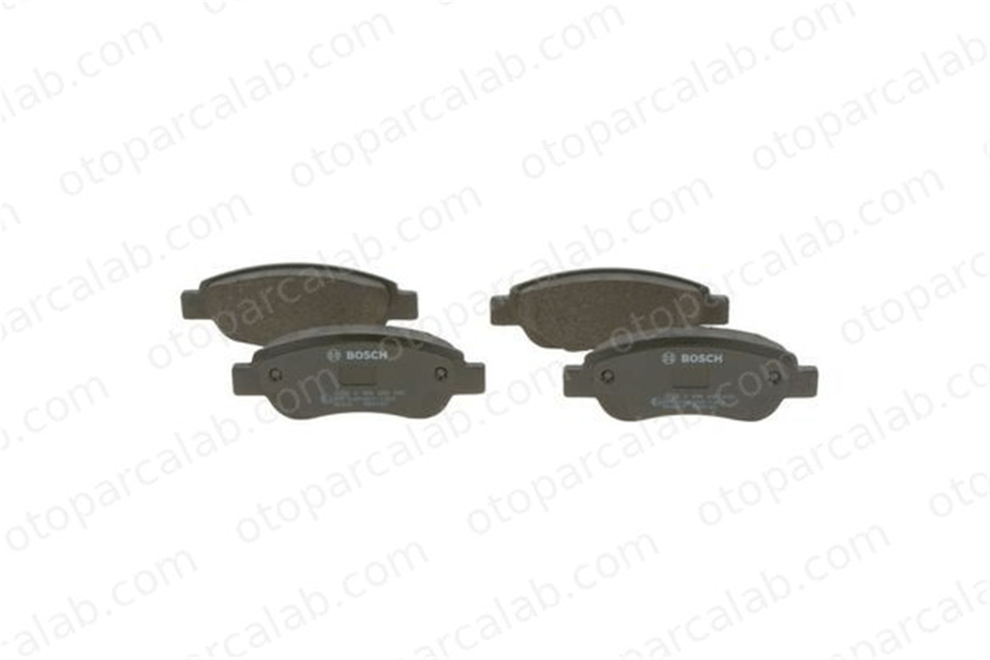 BOSCH 0 986 495 085 Fren Disk Balata Ön TOYOTA AYGO CITROËN C1 II 425327 425474