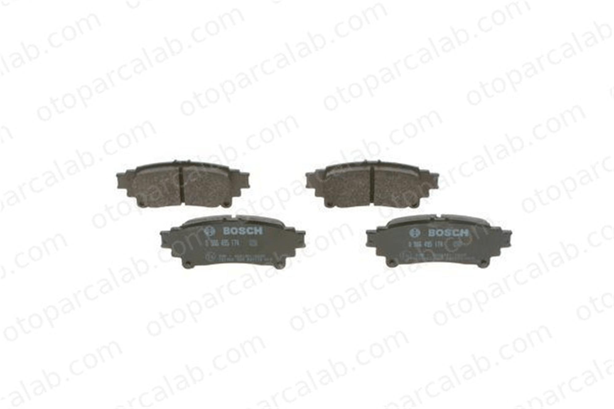 BOSCH 0 986 495 174 Fren Disk Balata Ön LEXUS RX TOYOTA MIRAI 446630280 44660E010