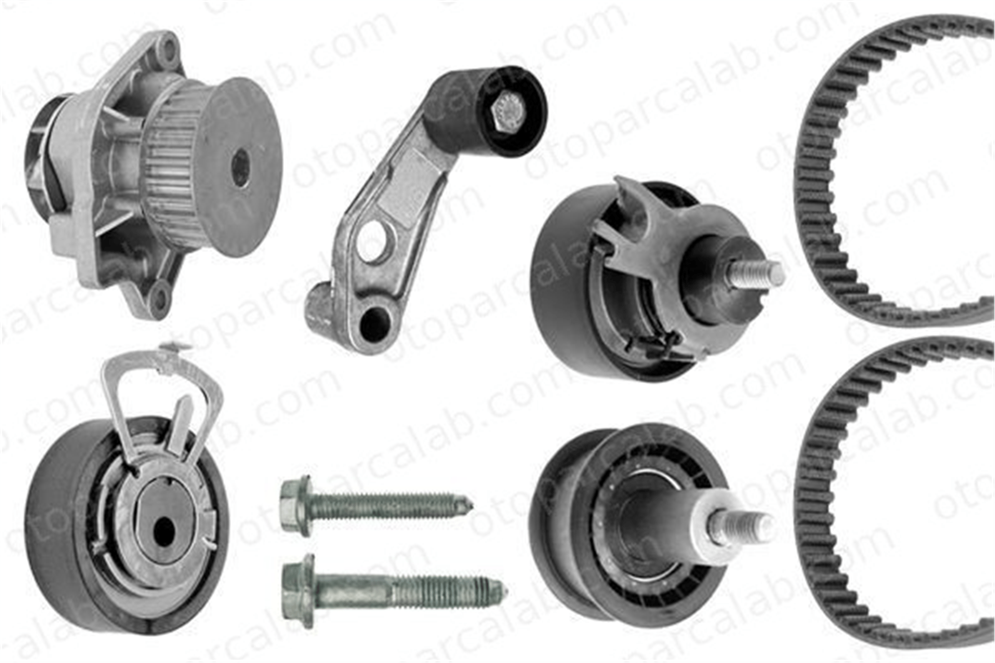 BOSCH 1 987 948 863 Triger Kayış Seti SKODA FABIA I FABIA I Combi 36198119C 36109119AG