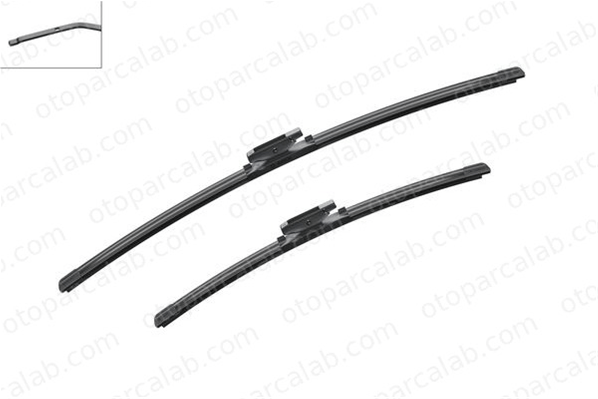 BOSCH 3 397 007 426 Silecek Süpürgesi Ön 650/475 mm - 26/19 inç CITROËN JUMPY Panelvan/Van SPACETOURER Minibüs/Otobüs 55179973 642332