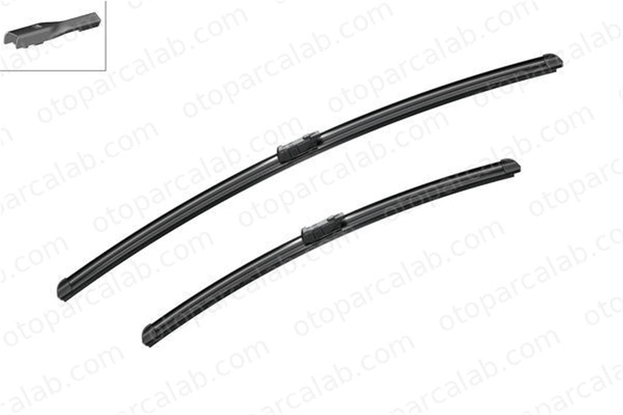 BOSCH 3 397 007 586 Silecek Süpürgesi Ön 680/515 mm - 27/20 inç AUDI A8 D4 BENTLEY BENTAYGA 4H1998002B 4H1955425A