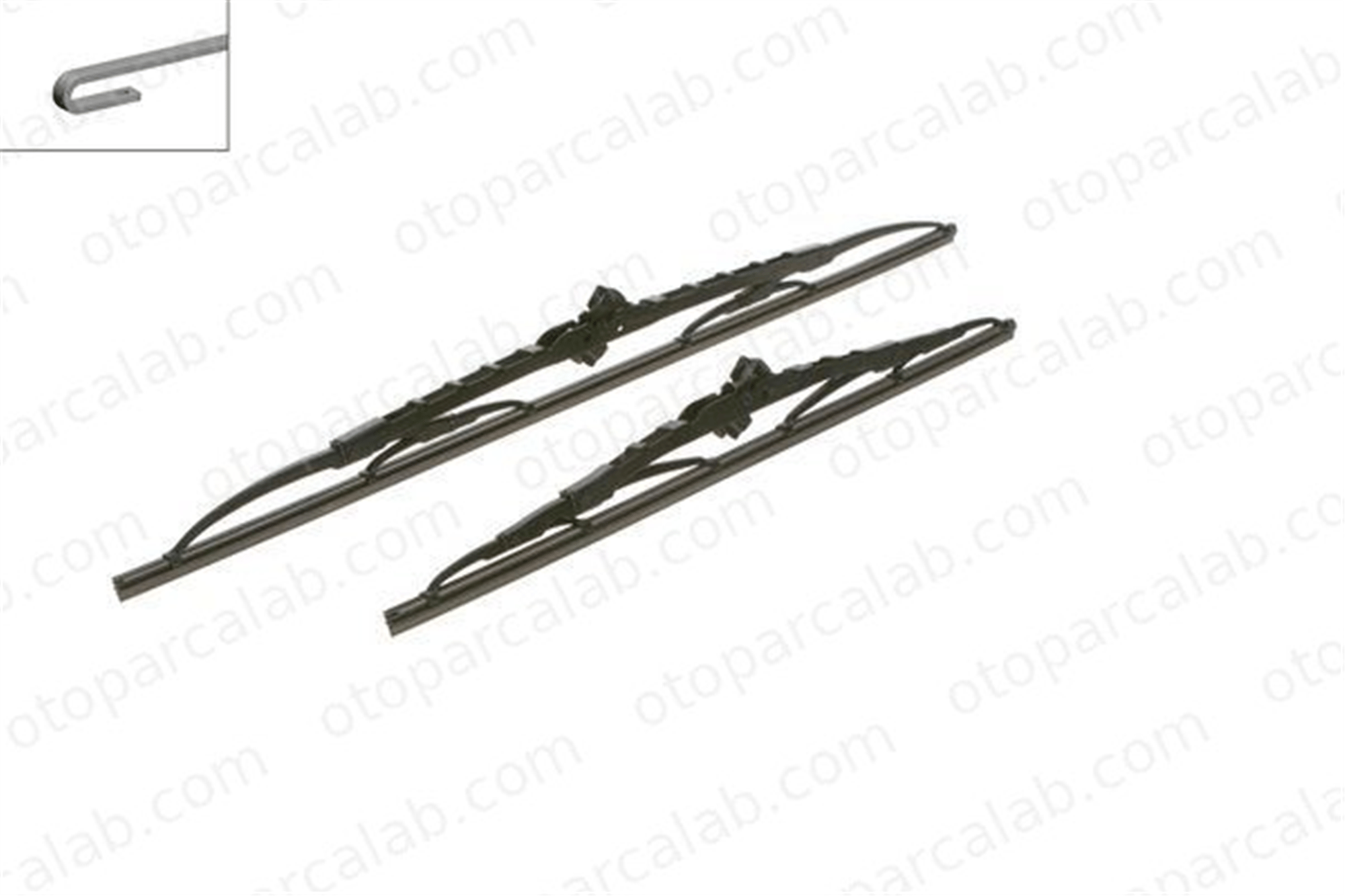 BOSCH 3 397 010 405 Silecek Süpürgesi Ön 550/400 mm - 22/16 inç ALFA ROMEO 147 FORD FIESTA V 98350B9010
