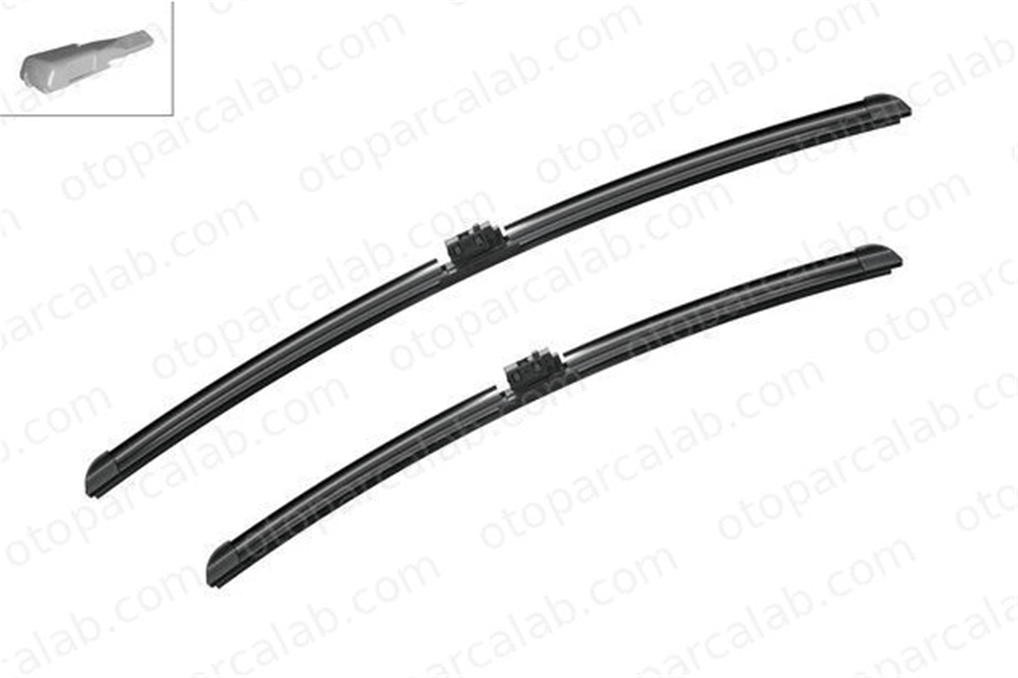 BOSCH 3 397 014 832 Silecek Süpürgesi Ön 650/550 mm - 26/22 inç MERCEDES-BENZ GLE GLE Coupe A1678209201 1678209201