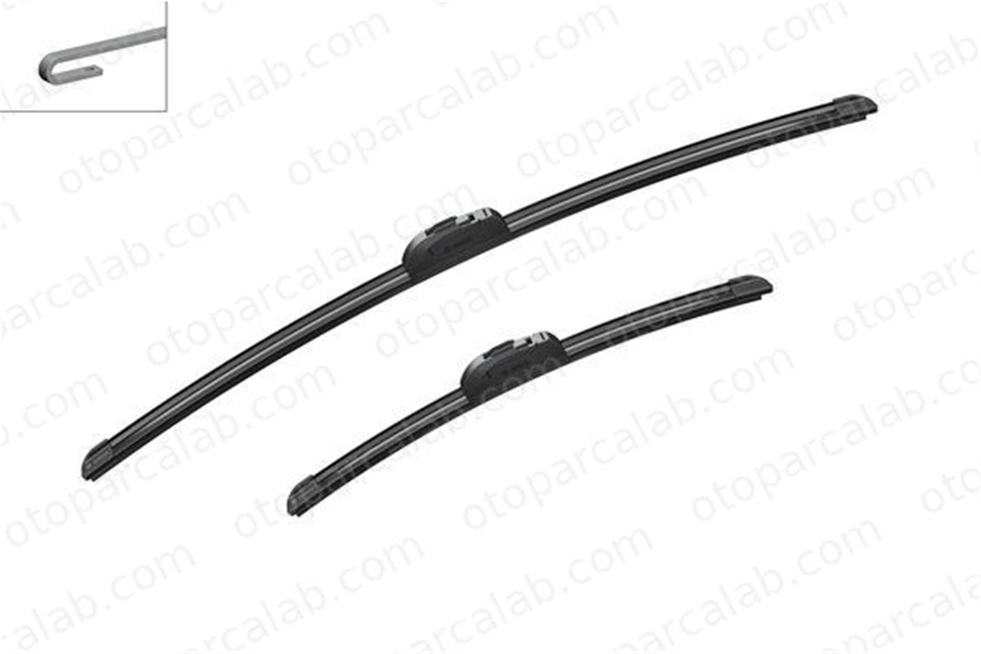 BOSCH 3 397 118 911 Silecek Süpürgesi Ön 650/400 mm - 26/16 inç KIA SPORTAGE IV HYUNDAI TUCSON 983503S300