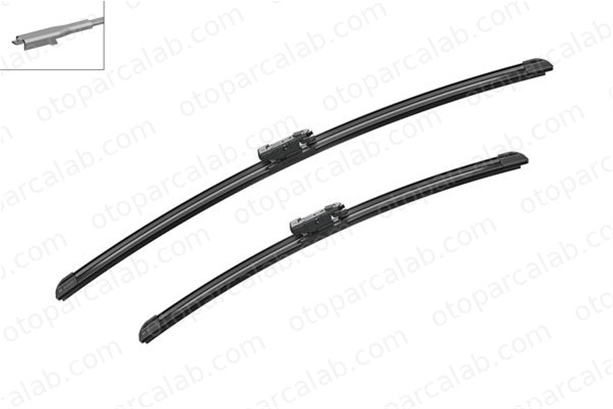 BOSCH 3 397 118 929 Silecek Süpürgesi Ön 600/475 mm - 24/19 inç BMW 3 3 Touring 3397118929 LR008818