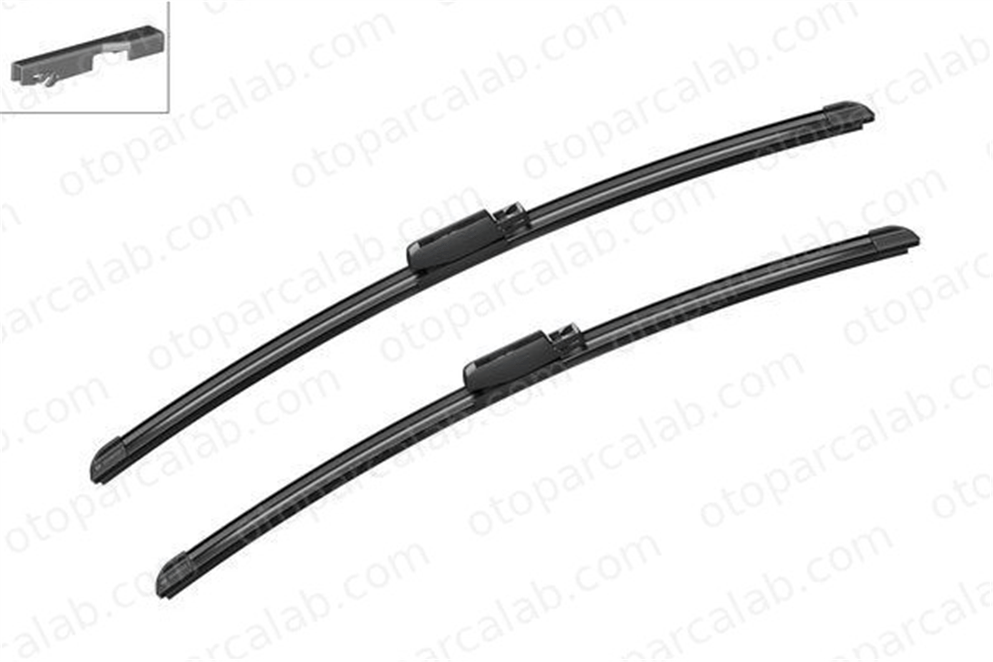 BOSCH 3 397 118 934 Silecek Süpürgesi Ön Muz Tip 550/560 mm - 22/22 inç AUDI A6 C6 Avant A6 C6 4F1998002A 4F1955425E