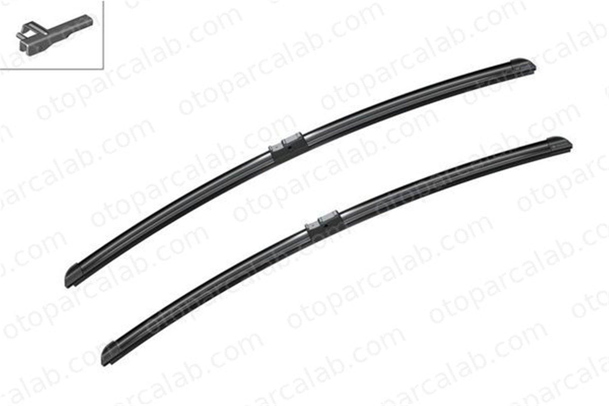 BOSCH 3 397 118 949 Silecek Süpürgesi Ön 650/650 mm - 26/26 inç MERCEDES-BENZ E-SERISI E-SERISI T-Model 2118200645 2118201545
