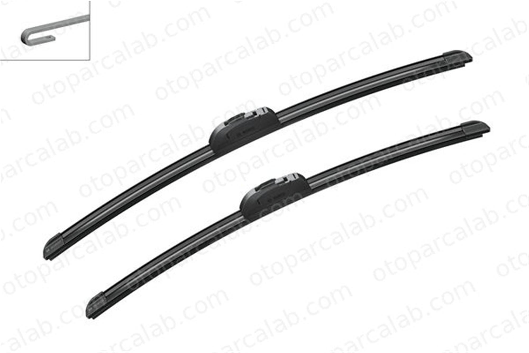 BOSCH 3 397 118 986 Silecek Süpürgesi Ön 530/500 mm - 21/20 inç VW PASSAT B5 PASSAT B5 Variant 3397118986