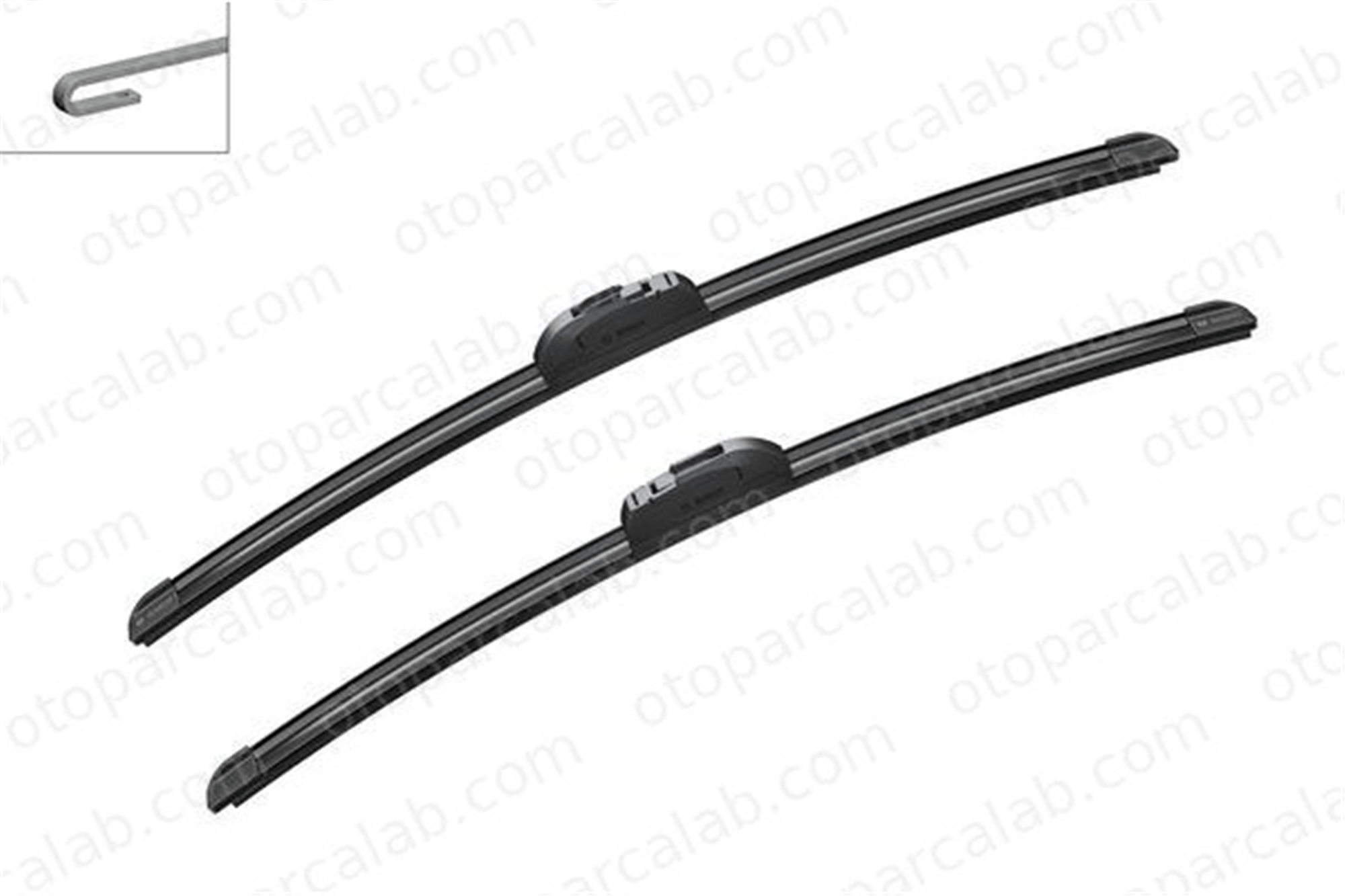 BOSCH 3 397 118 992 Silecek Süpürgesi Ön 530 mm - 21 inç SMART CITY-COUPE CABRIO 3397118992