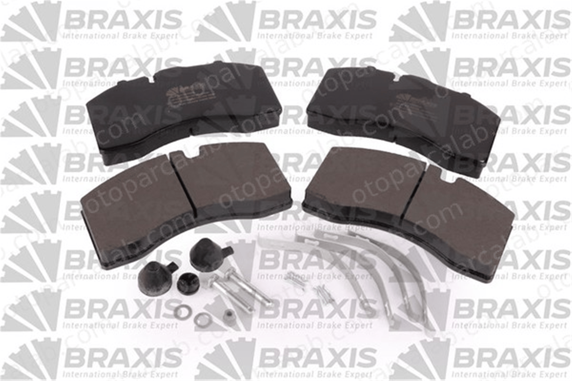 BRAXIS AB5006 Fren Disk Balata Ön veya Arka MAN F90 MERCEDES-BENZ AROCS 9080106440 29171