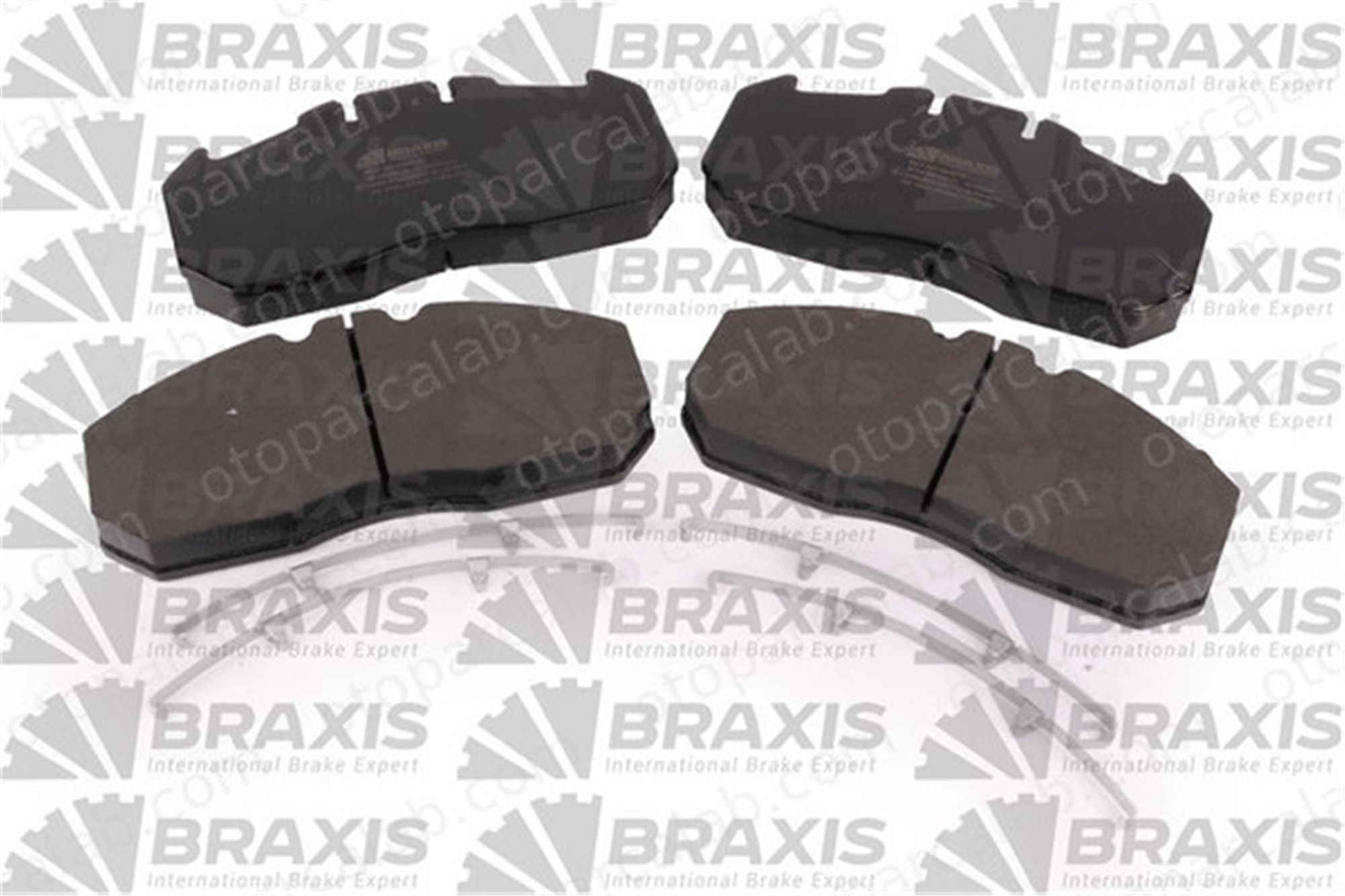 BRAXIS AB5015 Fren Disk Balata Ön MAN F90 TGS I 81508205072 29131