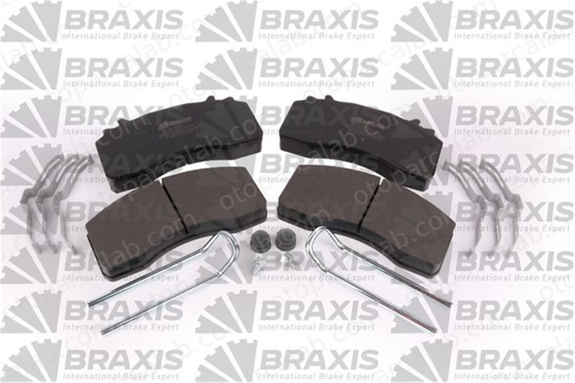 BRAXIS AB5021 Fren Disk Balata Ön veya Arka MAN F90 TGS I 81508205108 81508206065