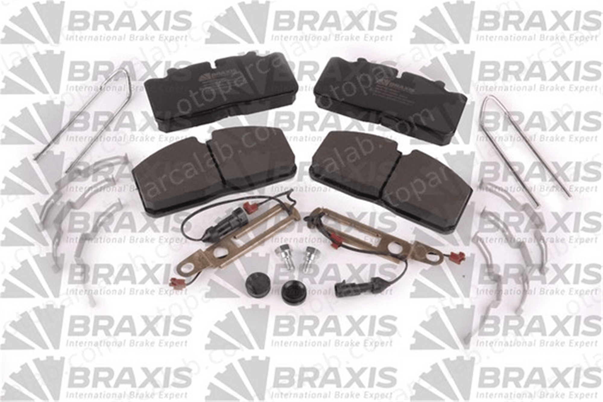 BRAXIS AB5031 Fren Disk Balata Ön MAN F90 TGS I 12182145 12999577