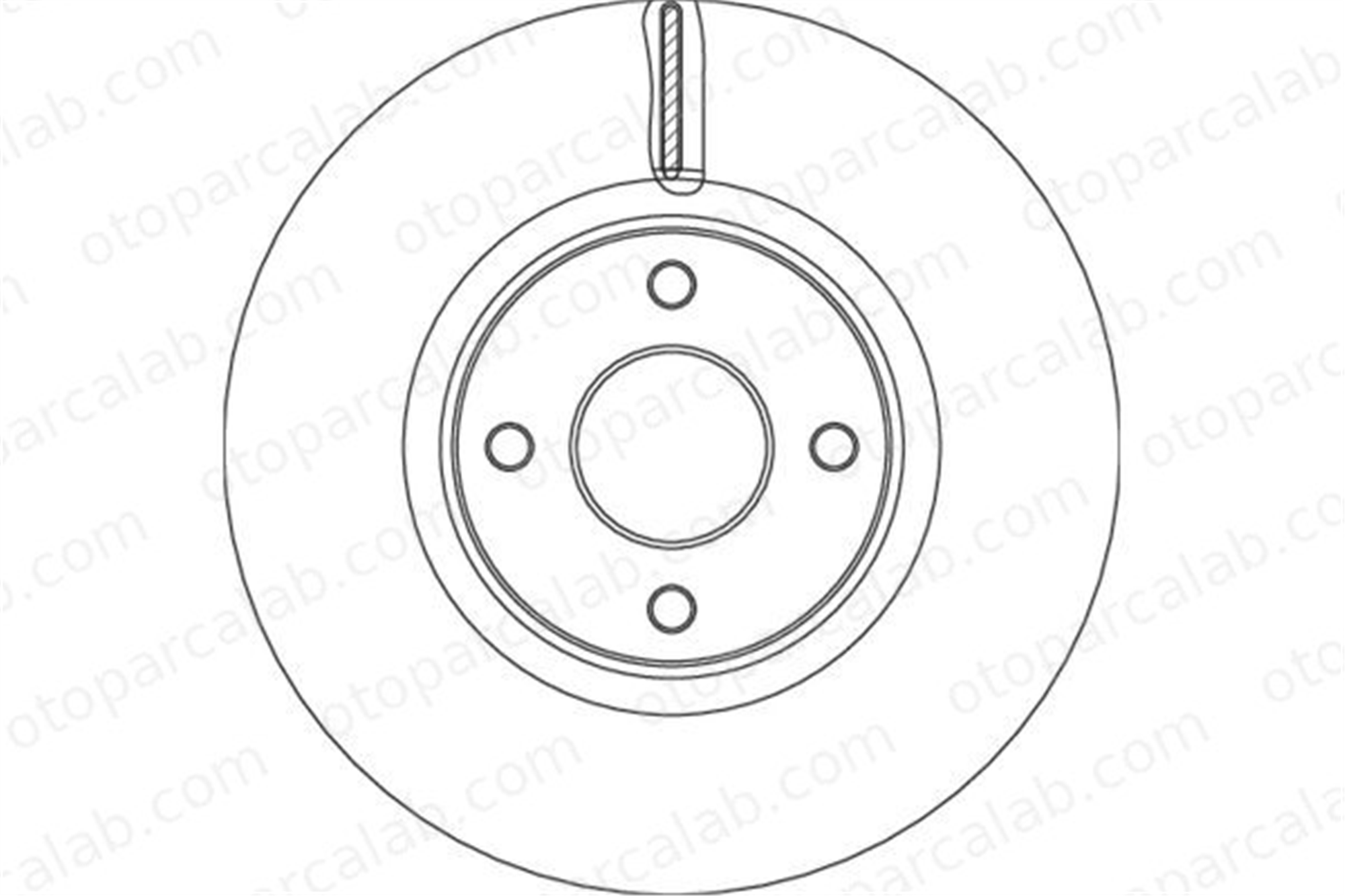 BRAXIS AE1072 Fren Disk Ayna Ön Sağ ve Sol FORD ECOSPORT 2147409 GN151125CA