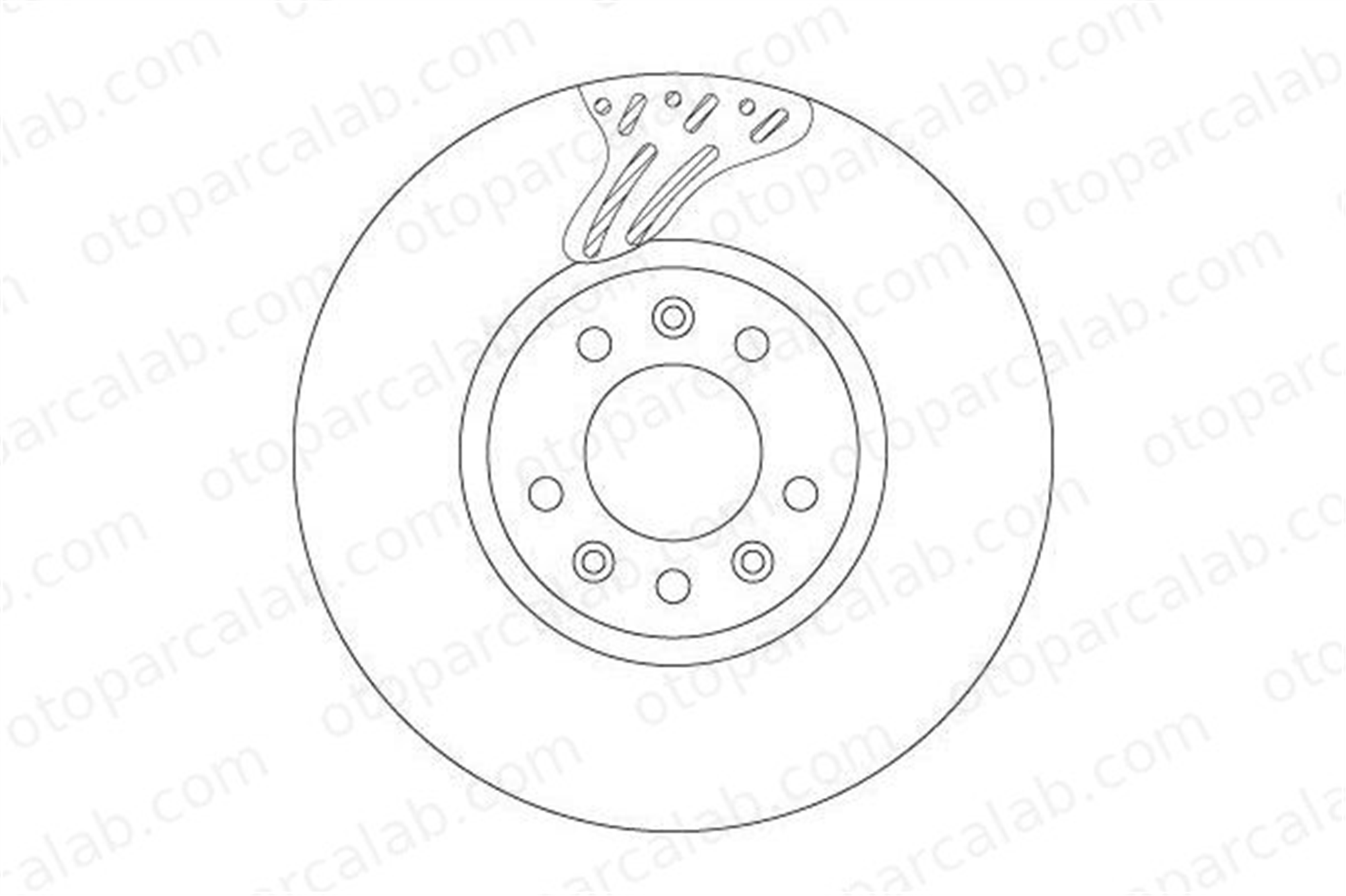 BRAXIS AE1115 Fren Disk Ayna Ön Sağ ve Sol CITROËN SPACETOURER Minibüs/Otobüs JUMPY Panelvan/Van 9805260180 SU001A3869