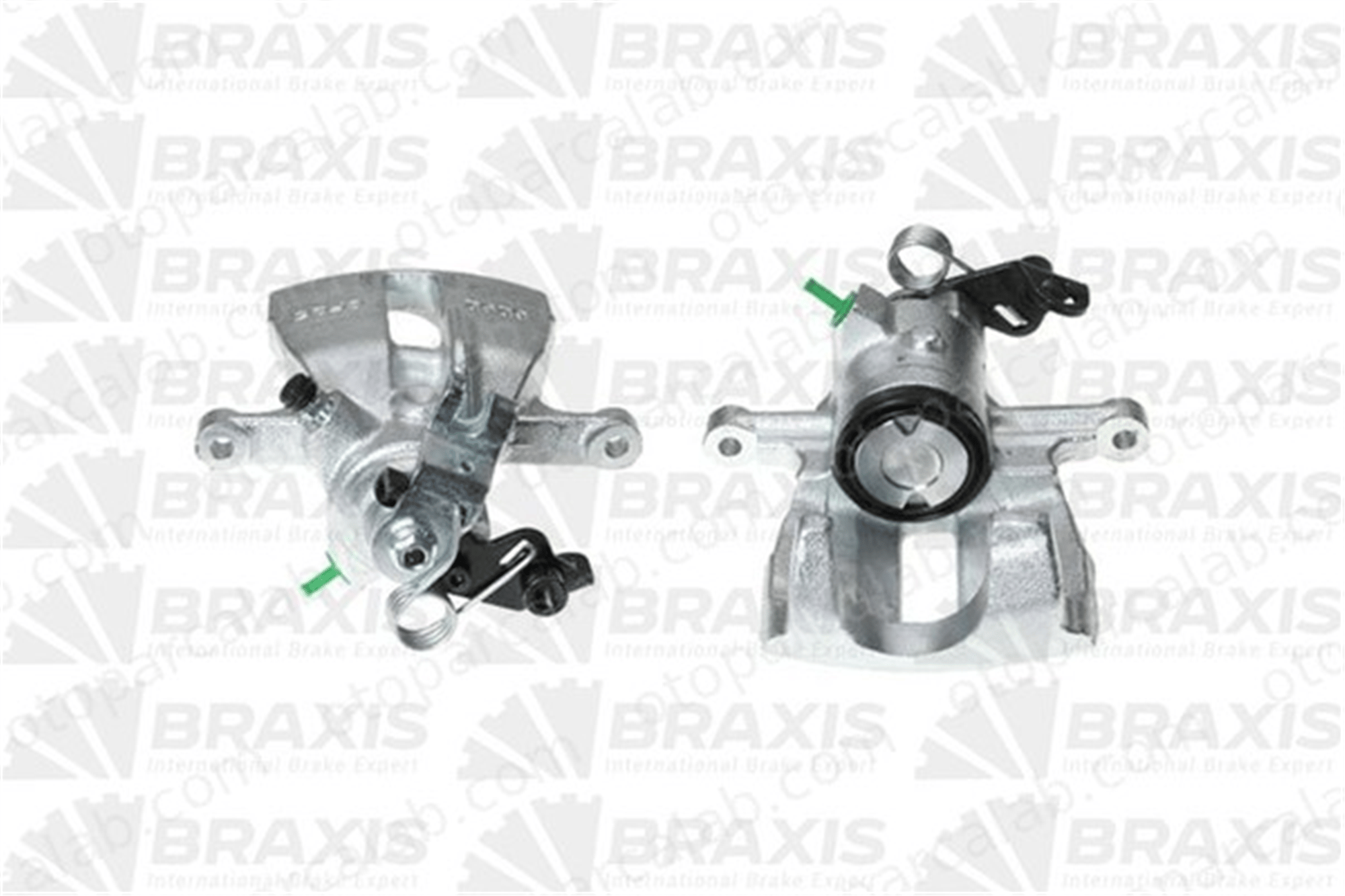 BRAXIS AG3013 Fren Kaliper Arka Sağ VW TRANSPORTER T5 Minibüs/Otobüs TRANSPORTER T5 Panelvan/Van 7H0615424 7H0615424A
