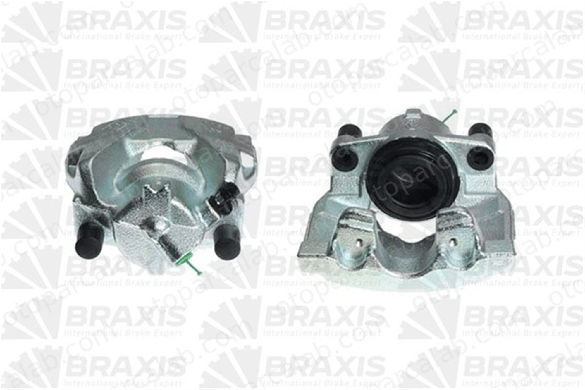 BRAXIS AG3069 Fren Kaliper Ön Sağ DACIA DUSTER RENAULT MEGANE III Hatchback 4100100Q1N 410010303R