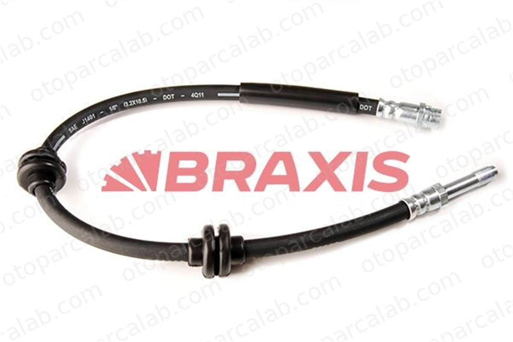BRAXIS AH0331 Fren Hortumu Ön Sağ veya Sol VW TRANSPORTER T5 Minibüs/Otobüs TRANSPORTER T5 Panelvan/Van 7H8611701 7H8611701A
