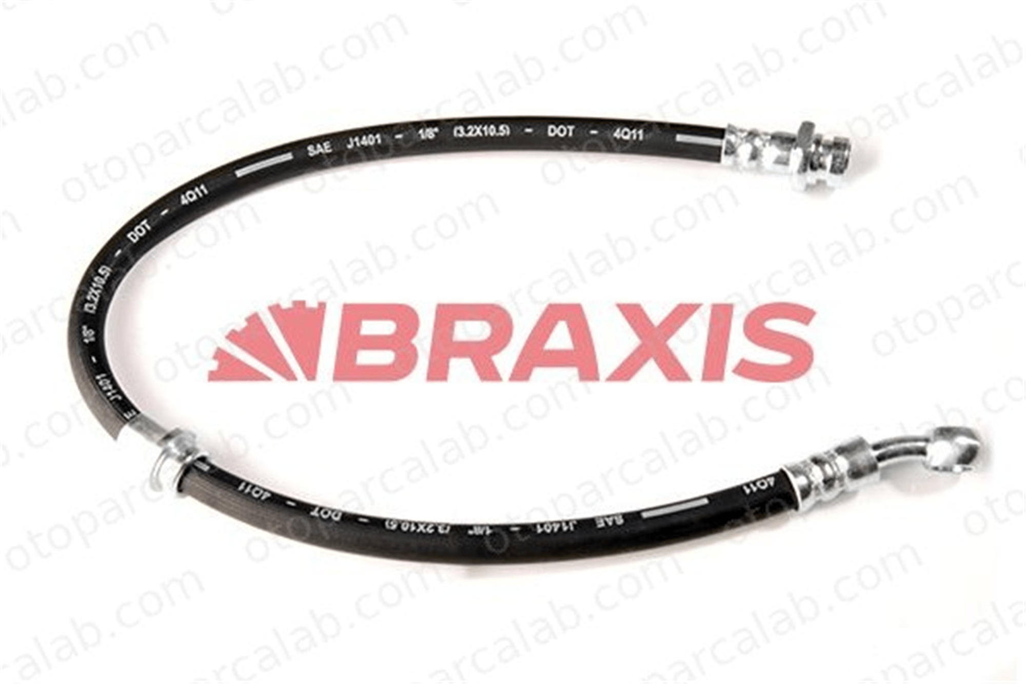 BRAXIS AH0668 Fren Hortumu Arka Sol HYUNDAI H-1 / STAREX Minibüs/Otobüs H-1 Panelvan/Van 588134A001 588134A000