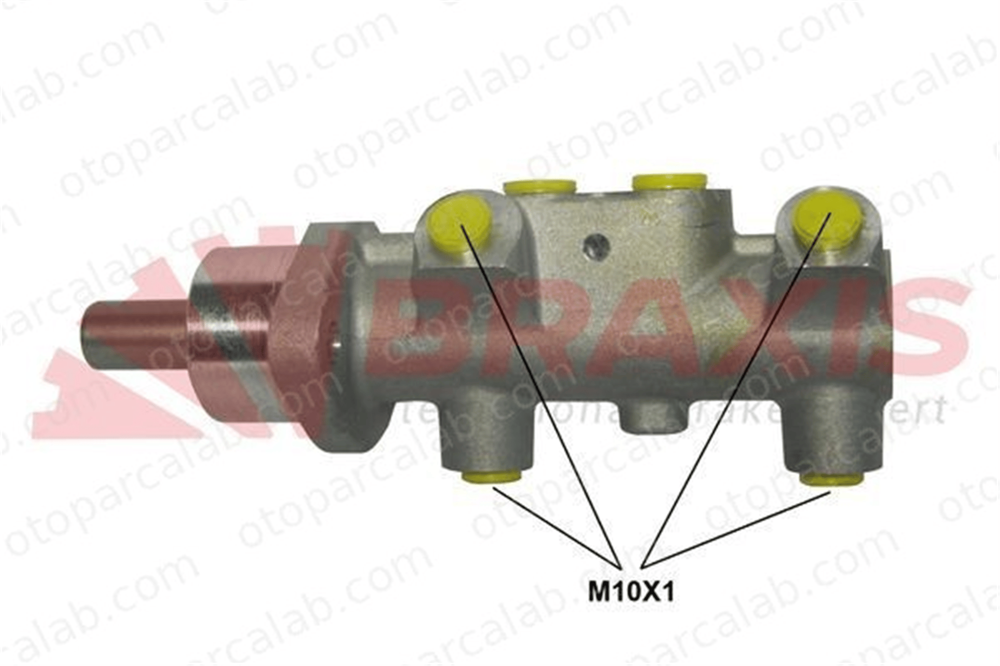 BRAXIS AJ0075 Fren Ana Merkez FORD FIESTA IV FIESTA Kasa/büyük limuzin 1106629 YS612140DA