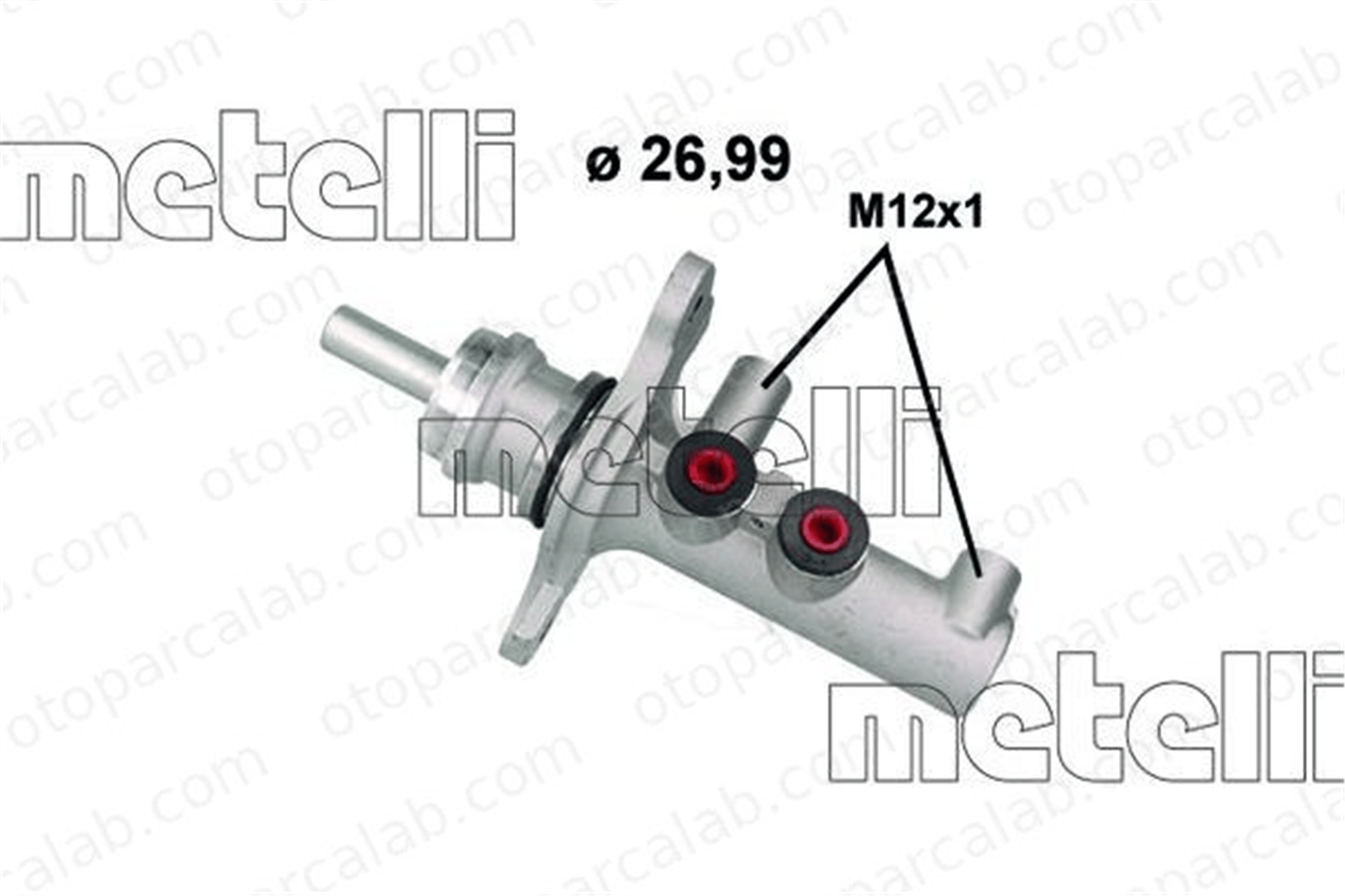 BRAXIS AJ0241 Fren Ana Merkez MERCEDES-BENZ SPRINTER 3,5-t Panelvan/Van SPRINTER 3,5-t Platform şasi 2E0611017G A9064310101