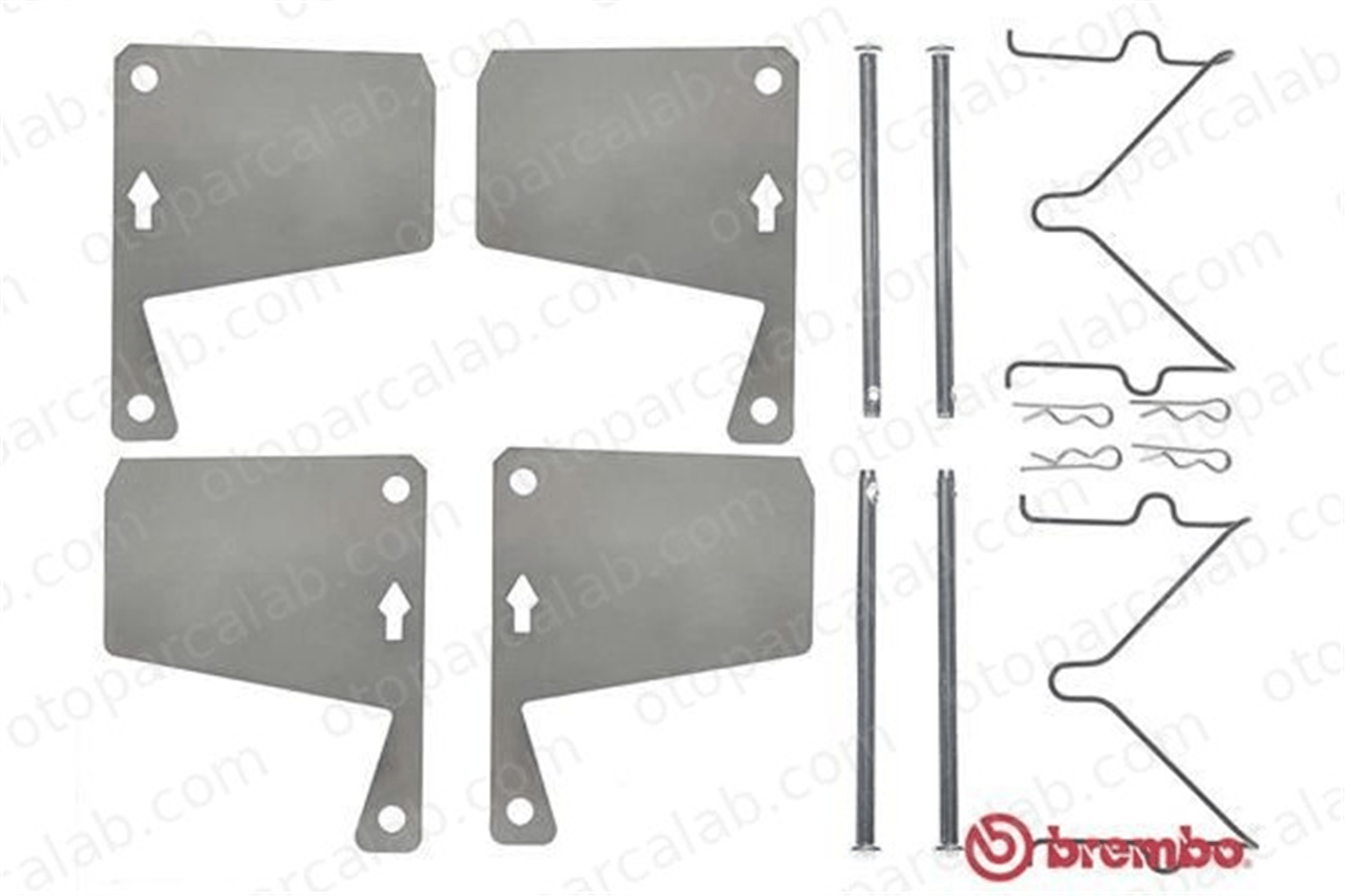 BREMBO A 02 246 Aksesuar Seti Ön FORD TAUNUS GRANADA II A 02 246