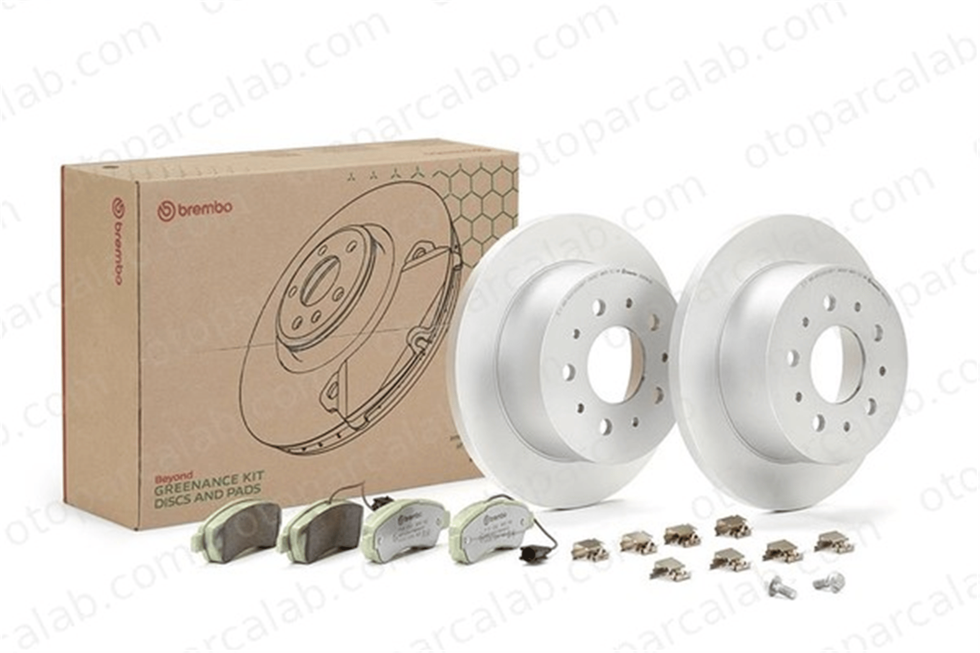 BREMBO KT 10 003 Fren Disk Balata Arka CITROËN JUMPER Panelvan/Van FIAT DUCATO Panelvan/Van KT10003 1607880480