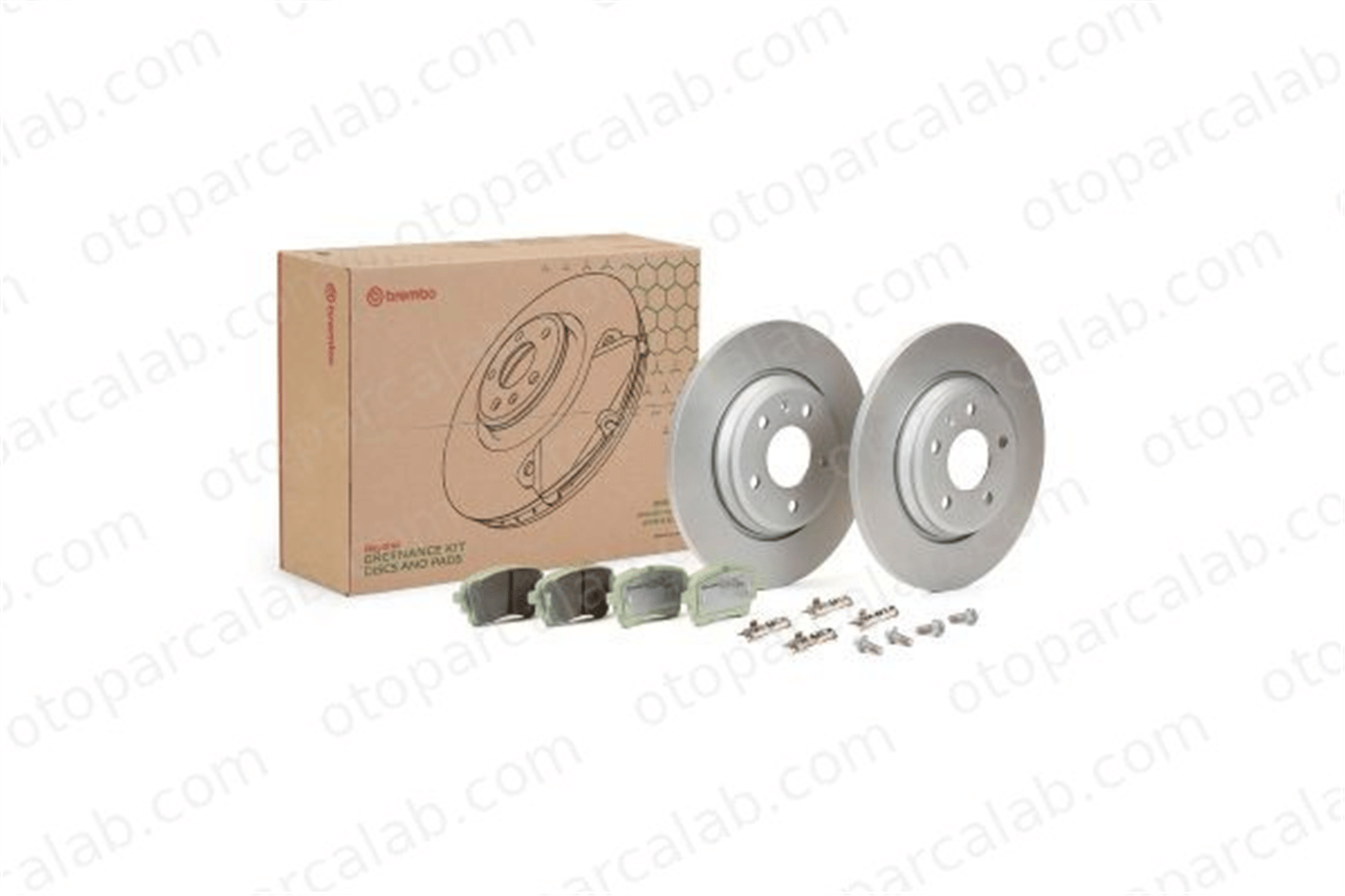 BREMBO KT 10 064 Fren Disk Balata Arka AUDI A5 Sportback A5 KT10064 80A615601
