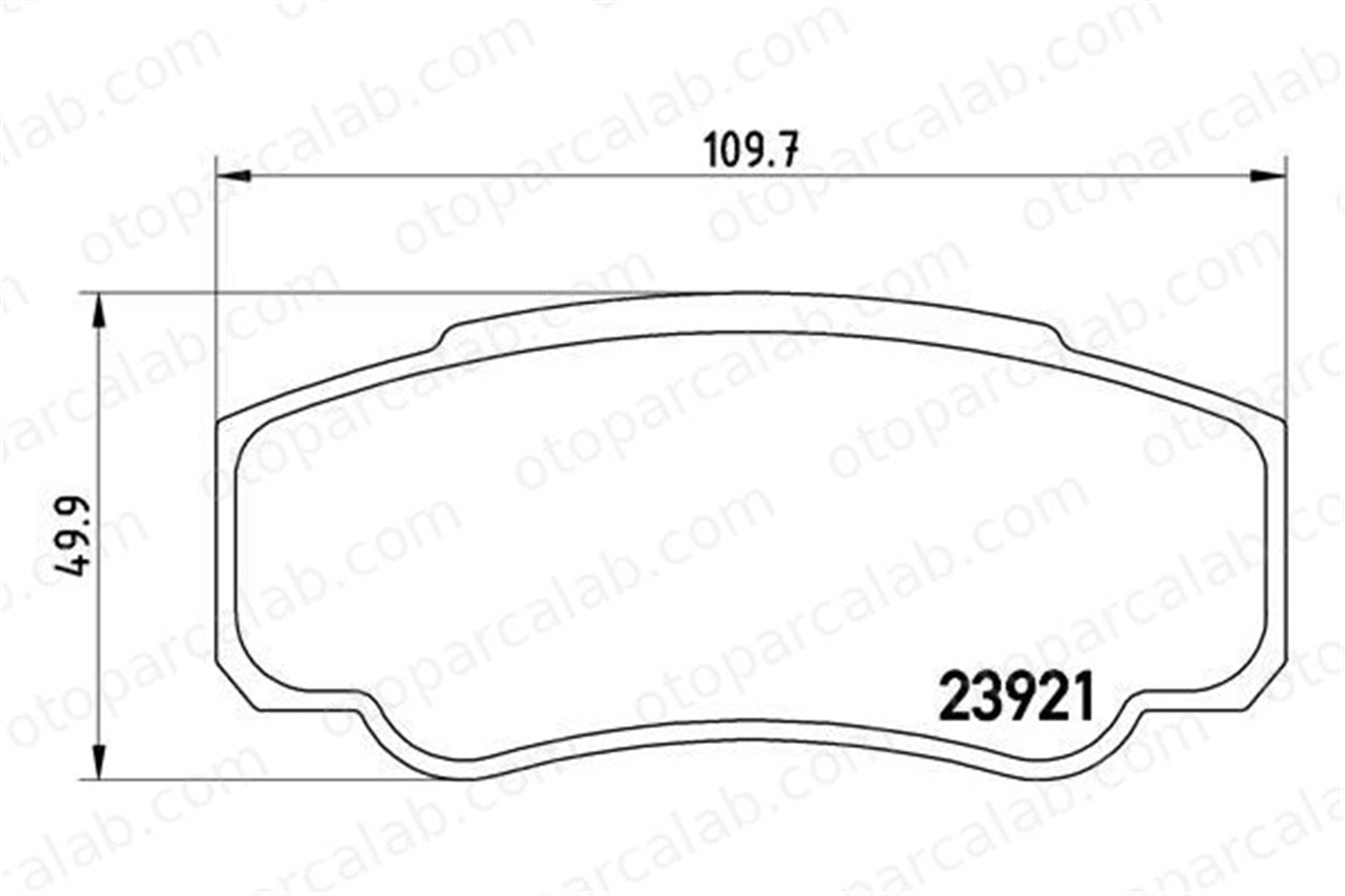 BREMBO P 23 093 Fren Disk Balata Arka FIAT DUCATO Panelvan/Van DUCATO Minibüs/Otobüs 425468 425246