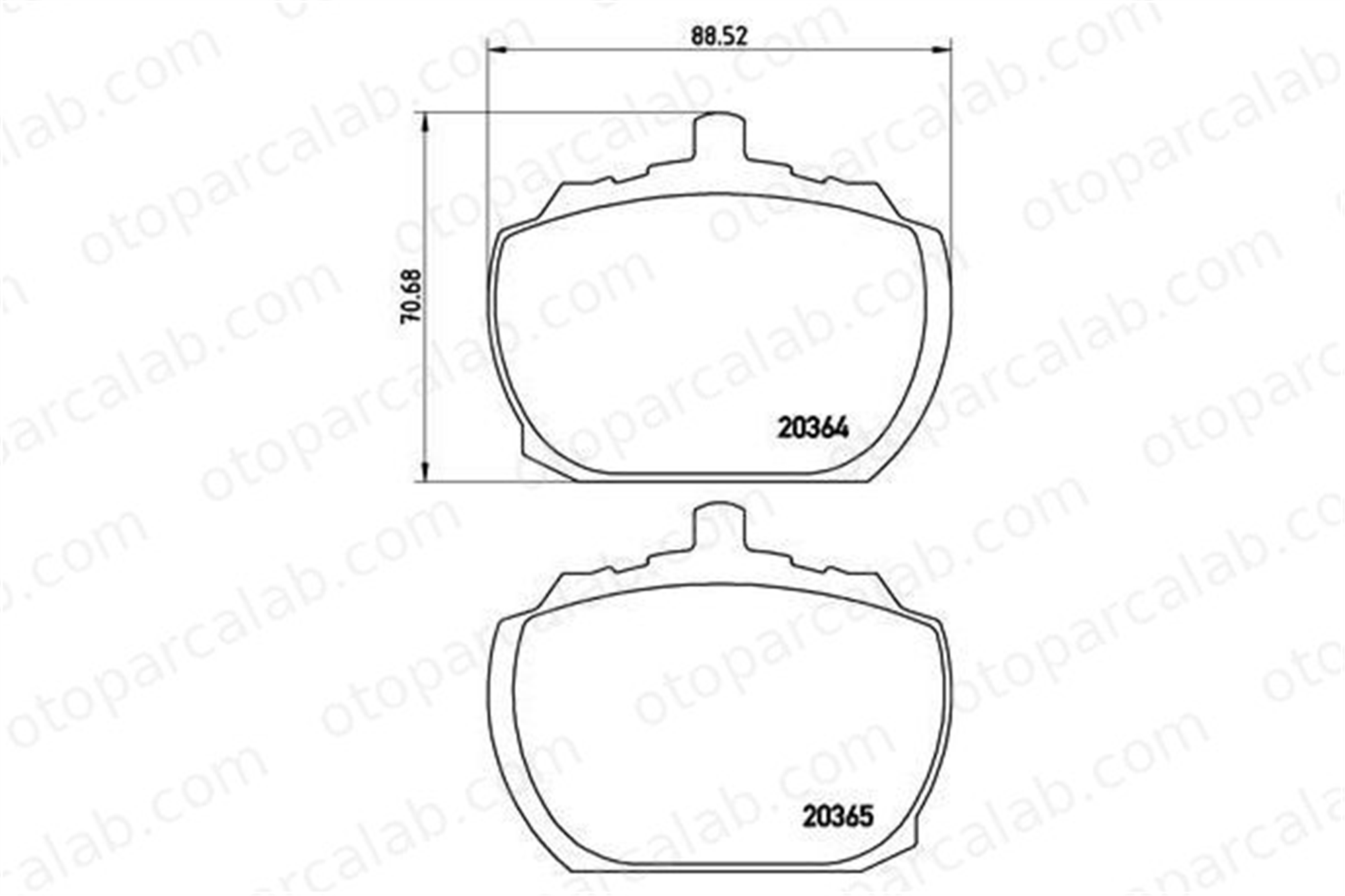 BREMBO P 24 004 Fren Disk Balata Ön FORD TRANSIT Minibüs/Otobüs TRANSIT Panelvan/Van 5022397 91109274