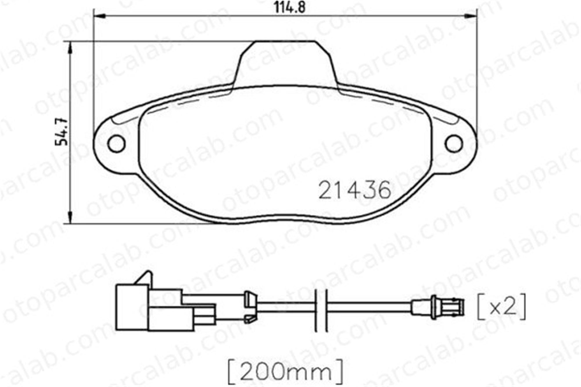 BREMBO P 24 147X Fren Disk Balata Ön FIAT 500 FORD KA 77365337 77365816