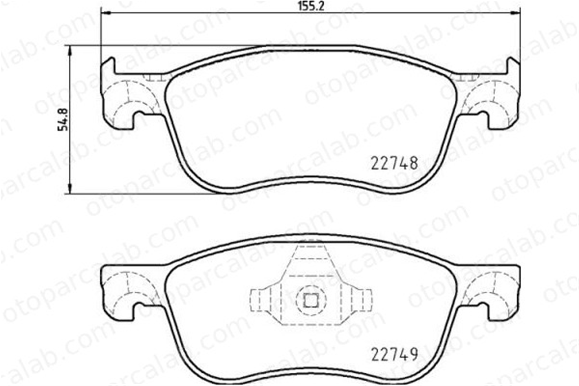 BREMBO P 24 210 Fren Disk Balata Ön FORD FIESTA VII FIESTA VII Van KTH1BC2K021AB 2095160