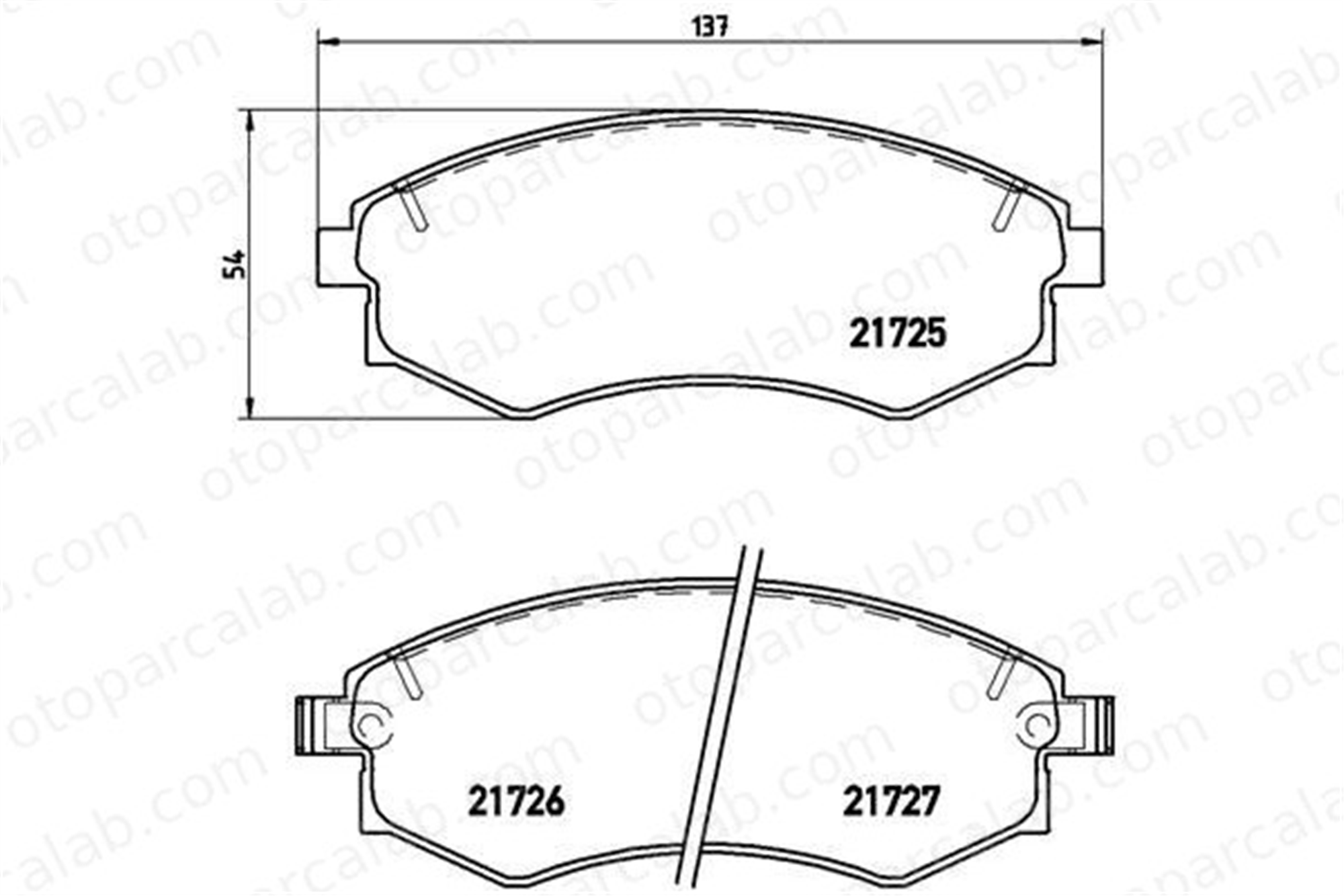 BREMBO P 30 022 Fren Disk Balata Ön SSANGYONG KORANDO HYUNDAI ELANTRA III Sedan 5810129A40 4813005010