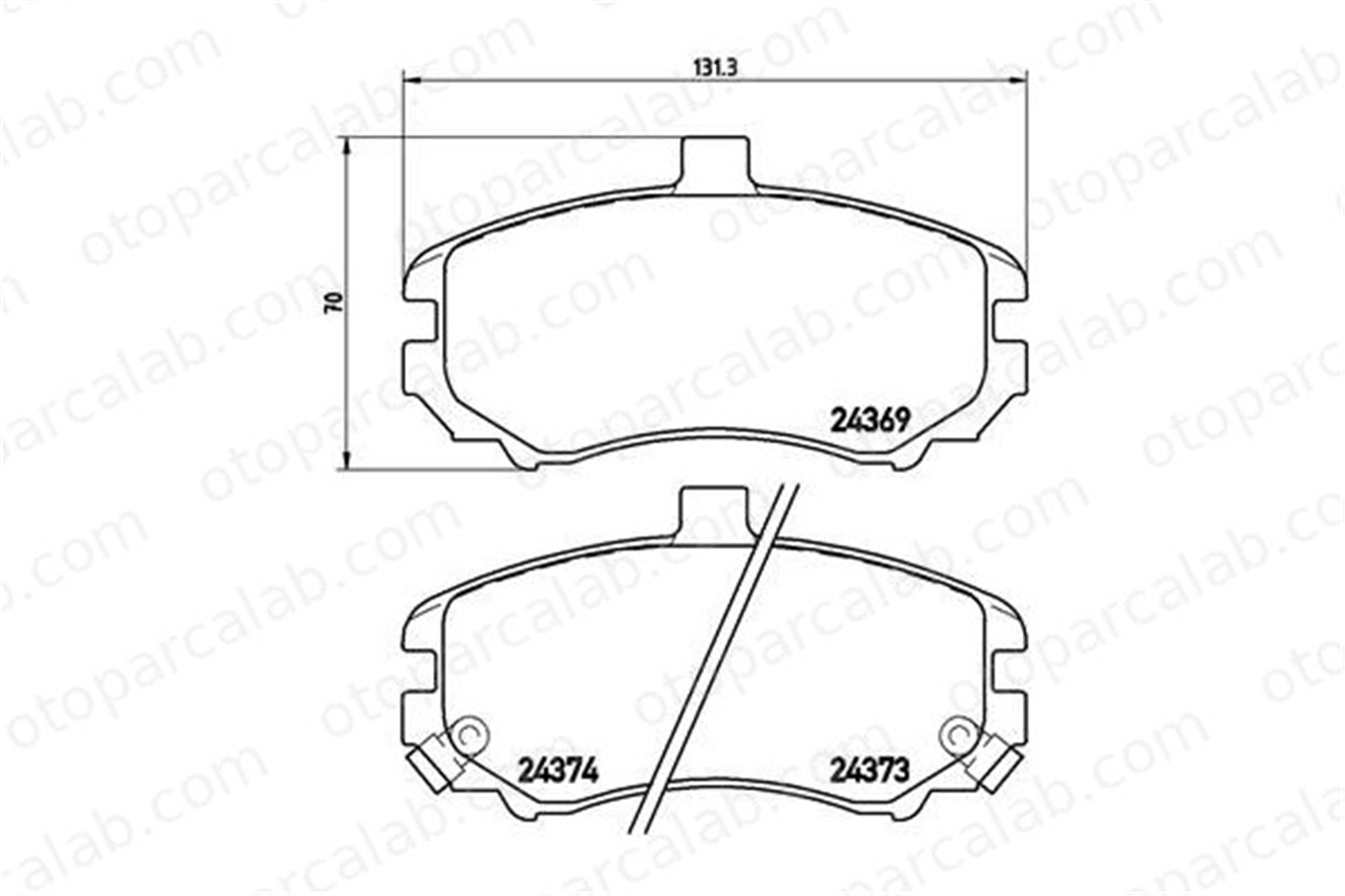 BREMBO P 30 029 Fren Disk Balata Ön HYUNDAI ELANTRA III Sedan ELANTRA III 581012DA50