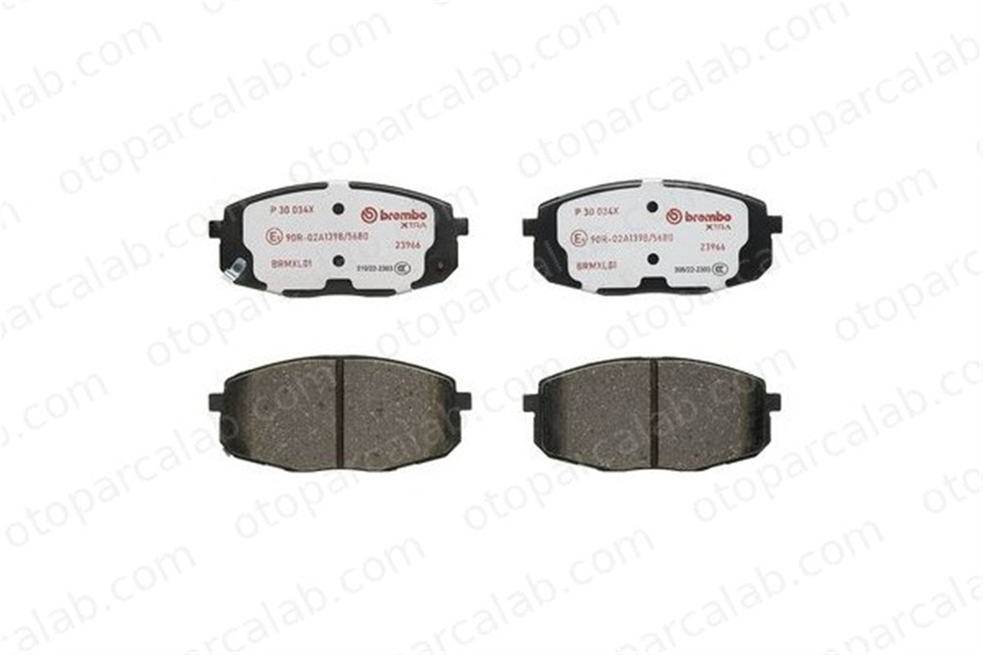 BREMBO P 30 034X Fren Disk Balata Ön KIA CEE'D SW PRO CEE'D 581011HA10 581011HA20