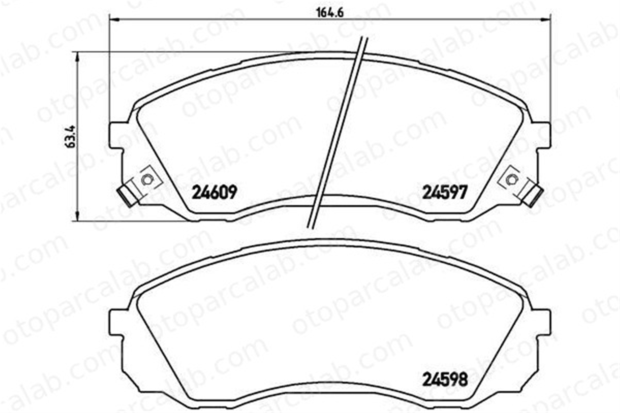 BREMBO P 30 041 Fren Disk Balata Ön KIA CARNIVAL / GRAND CARNIVAL III HYUNDAI H-1 Cargo 581014HA50 3501110XKV08A