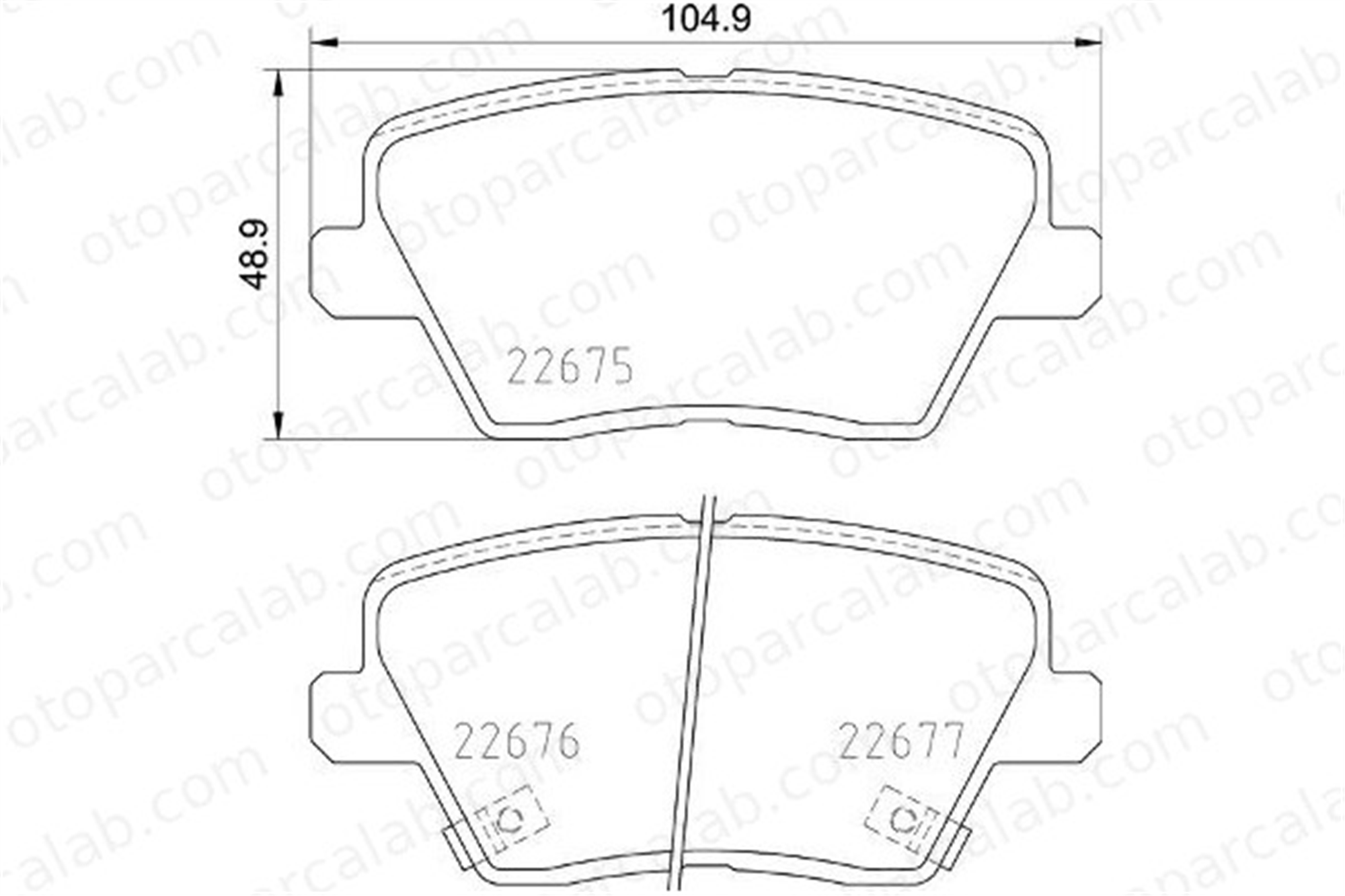 BREMBO P 30 109 Fren Disk Balata Arka HYUNDAI i30 i30 Station wagon 58302G4A30