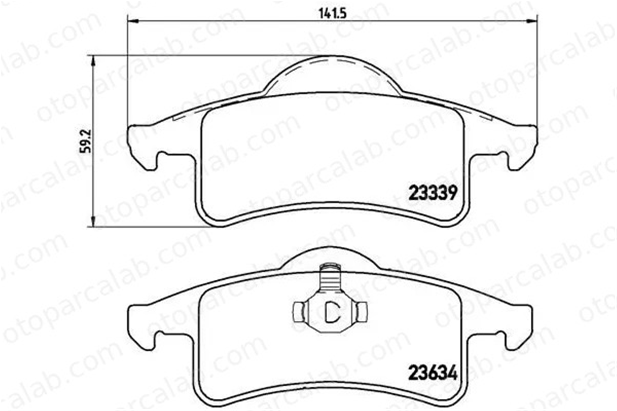 BREMBO P 37 006 Fren Disk Balata Arka JEEP GRAND CHEROKEE II CHEROKEE 5011970AA 05011970AA