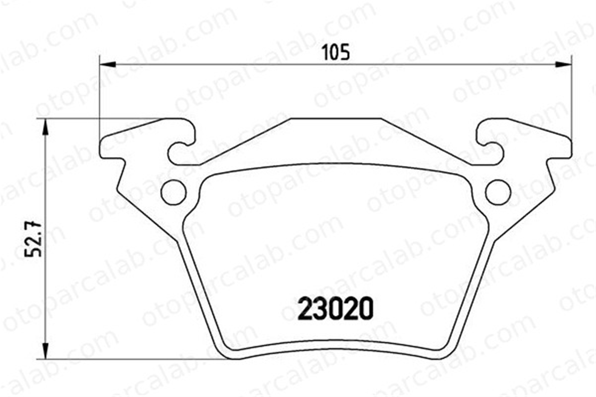 BREMBO P 50 032 Fren Disk Balata Arka MERCEDES-BENZ VITO Minibüs/Otobüs VITO Panelvan/Van A0034200220 4214210