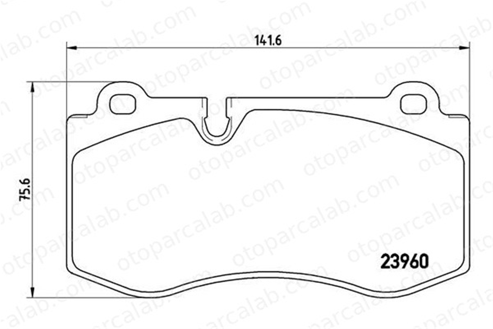 BREMBO P 50 074 Fren Disk Balata Ön MERCEDES-BENZ S-SERISI S-SERISI Coupe A0004209204 4209204