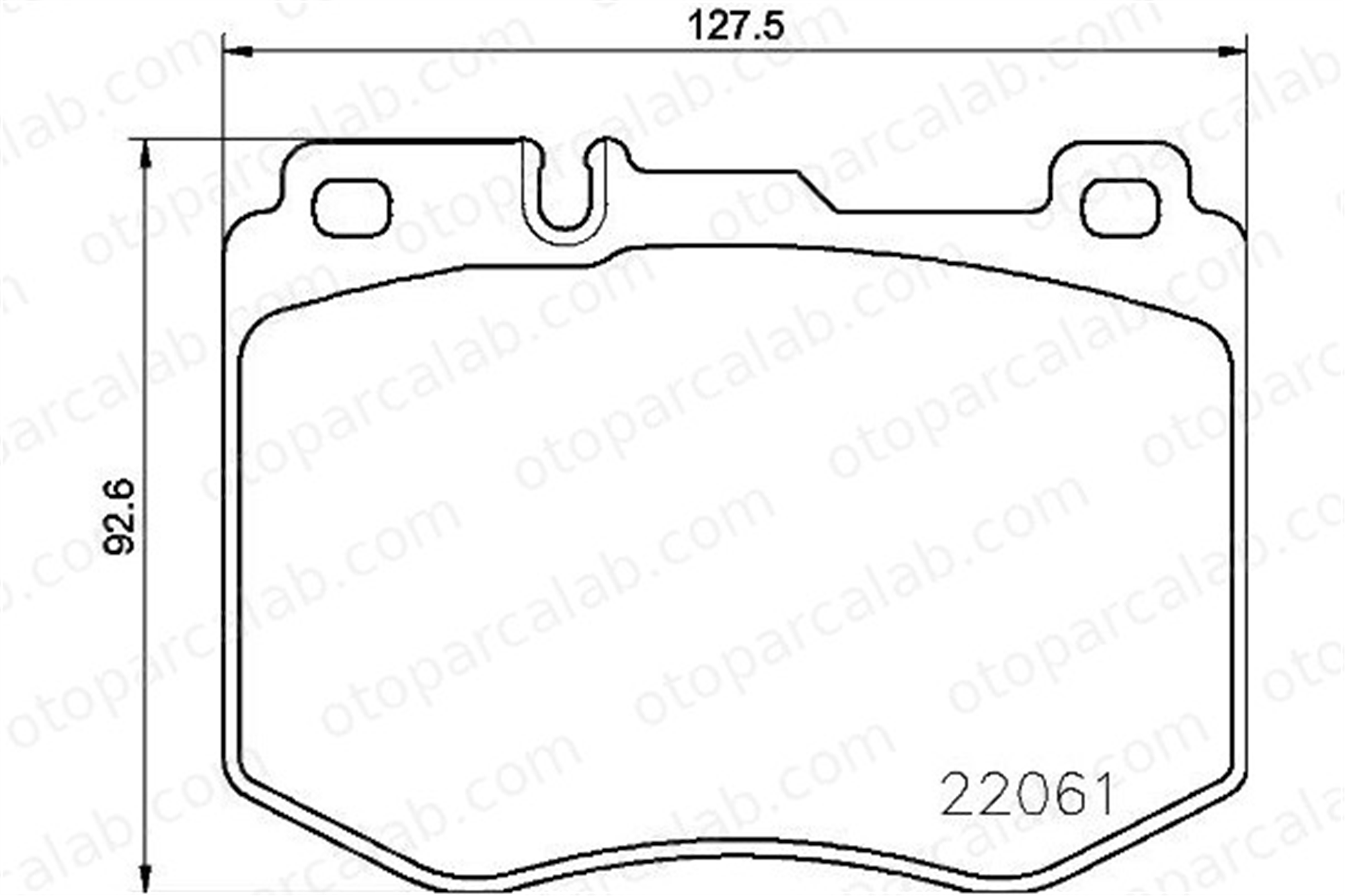 BREMBO P 50 120 Fren Disk Balata Ön MERCEDES-BENZ C-SERISI E-SERISI A0004209603 4206700