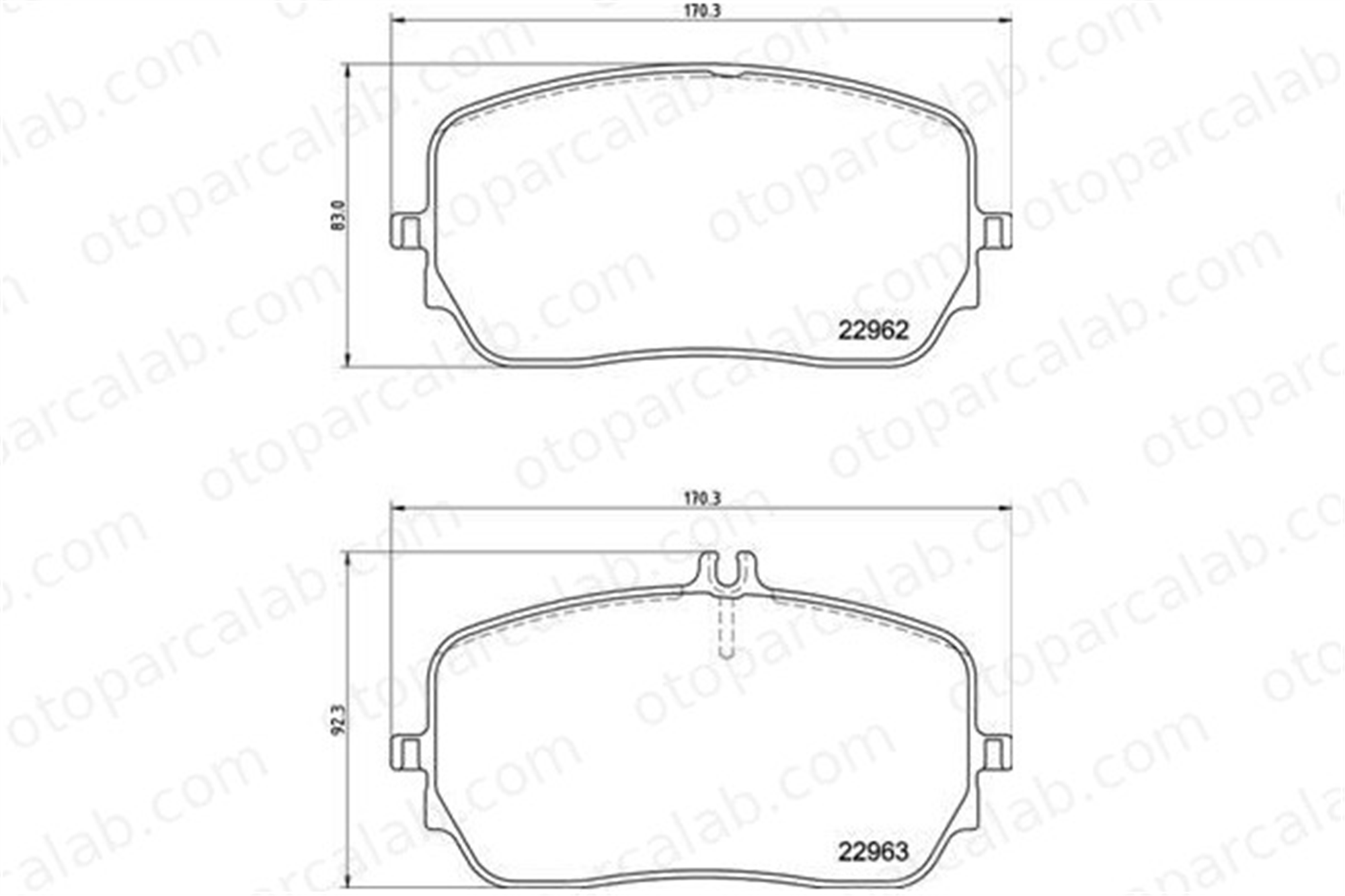 BREMBO P 50 149 Fren Disk Balata Ön MERCEDES-BENZ GLE GLS A0004216302 4201003