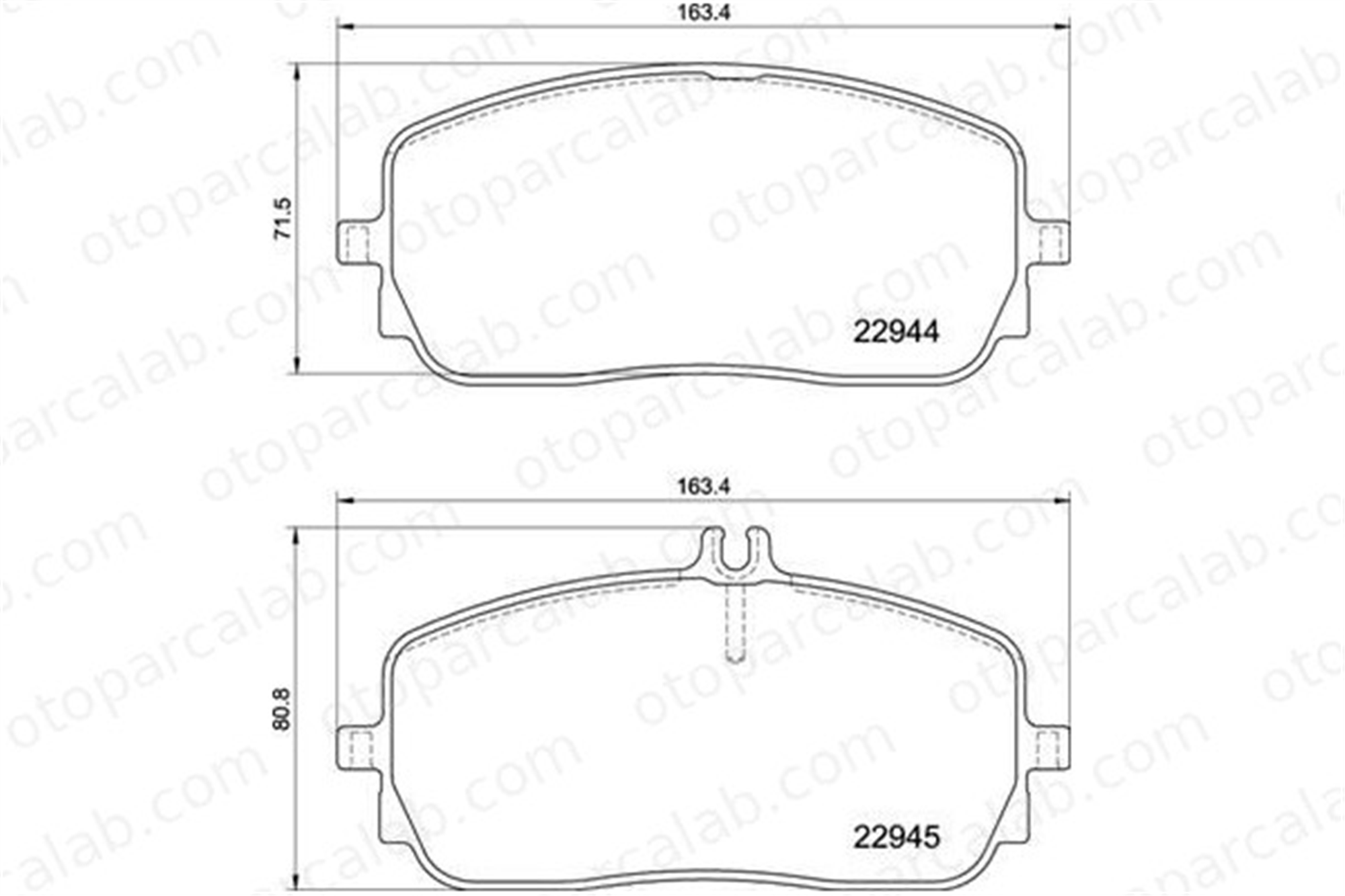 BREMBO P 50 152 Fren Disk Balata Ön MERCEDES-BENZ A-SERISI CLA A0004203005 4201203