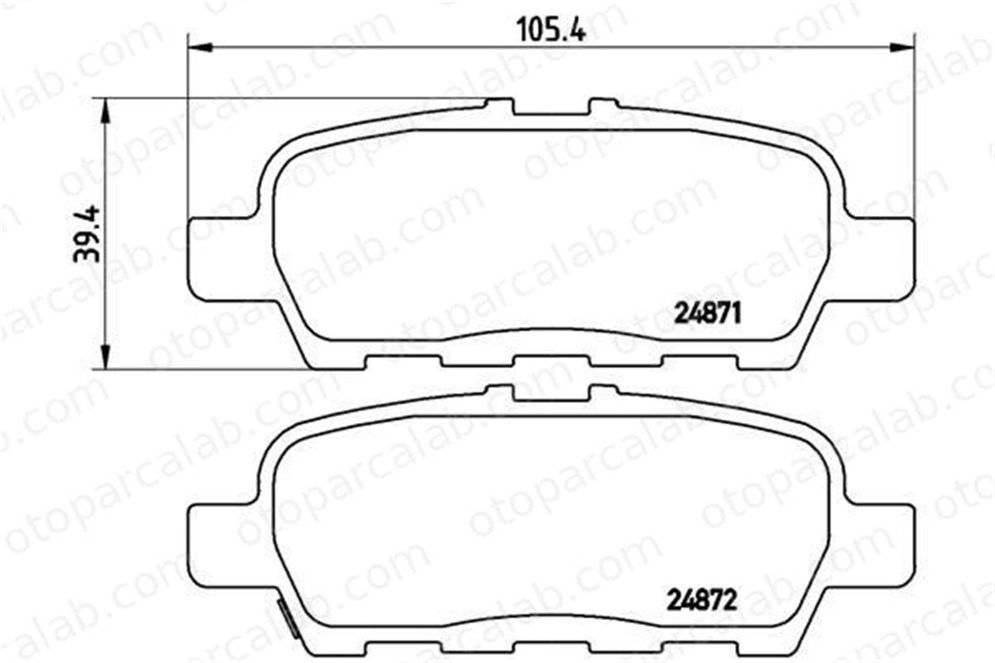 BREMBO P 56 068 Fren Disk Balata Arka SUZUKI GRAND VITARA II NISSAN MURANO II 5580077K02 D40603TA3A
