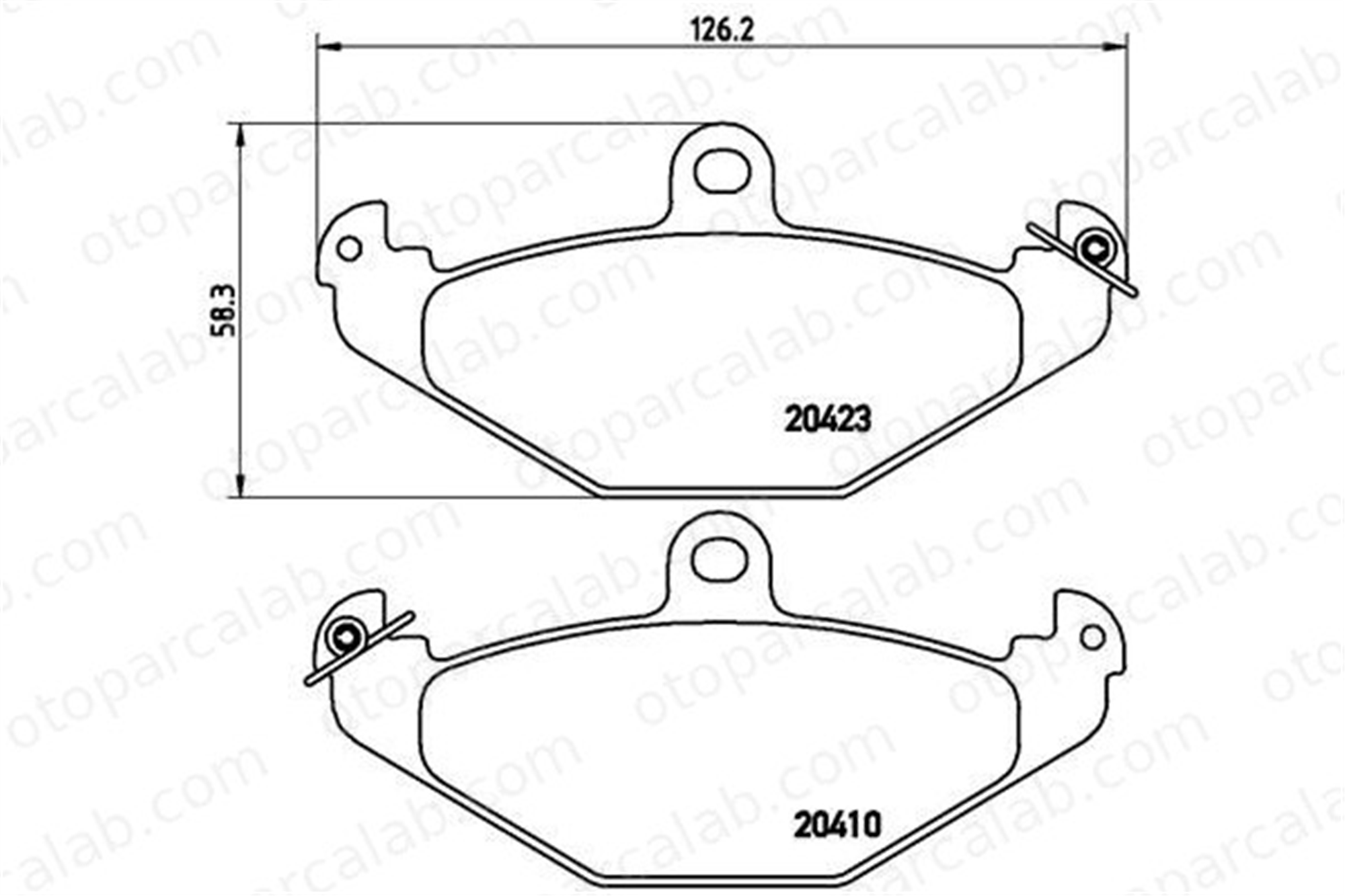 BREMBO P 59 026 Fren Disk Balata Arka LOTUS ELISE DODGE VIPER Cabrio B117J0085S 4720987
