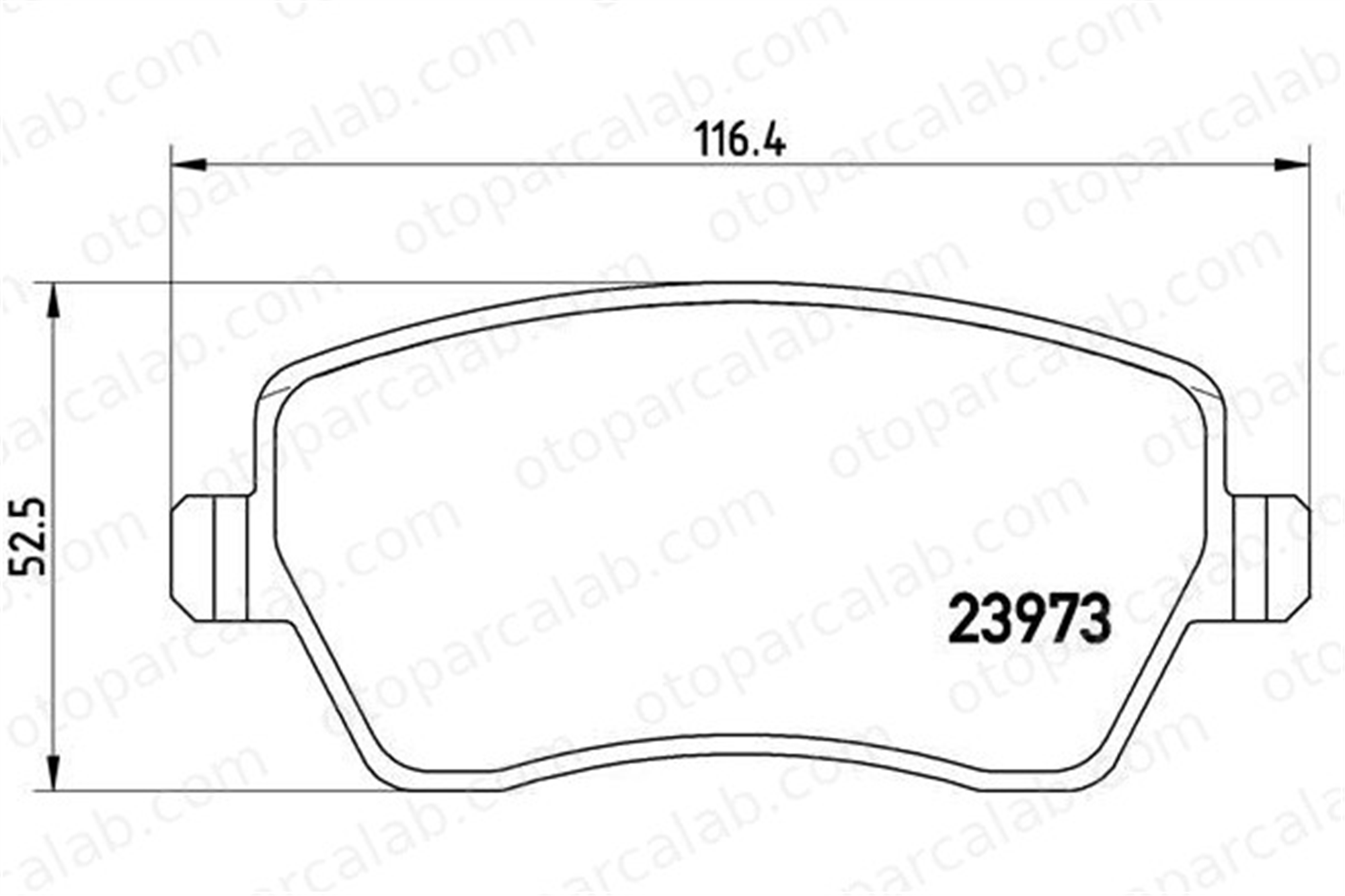 BREMBO P 68 033 Fren Disk Balata Ön DACIA DUSTER RENAULT CLIO III 410608481R 7701208422
